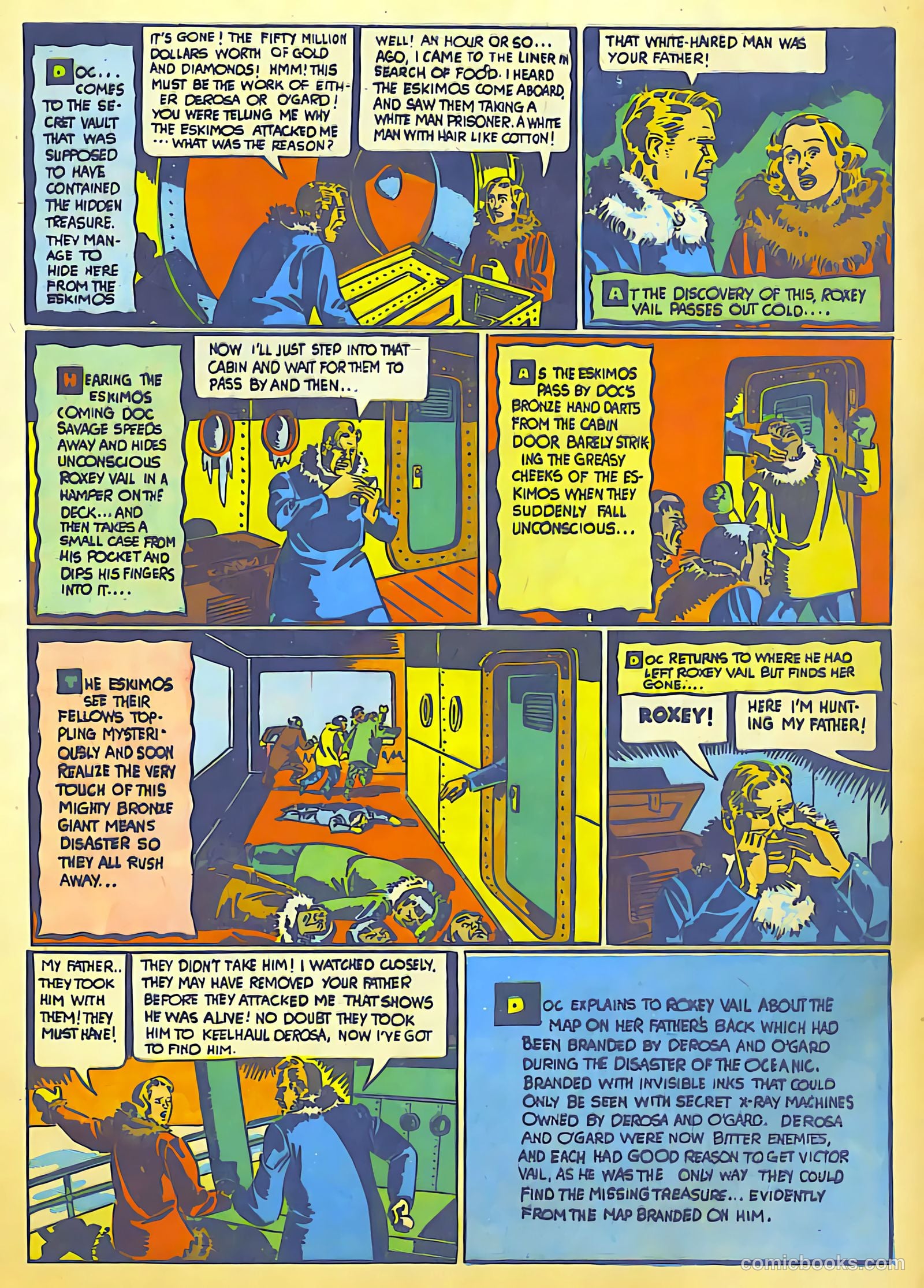 Doc Savage Comics #? (1940) — page 7