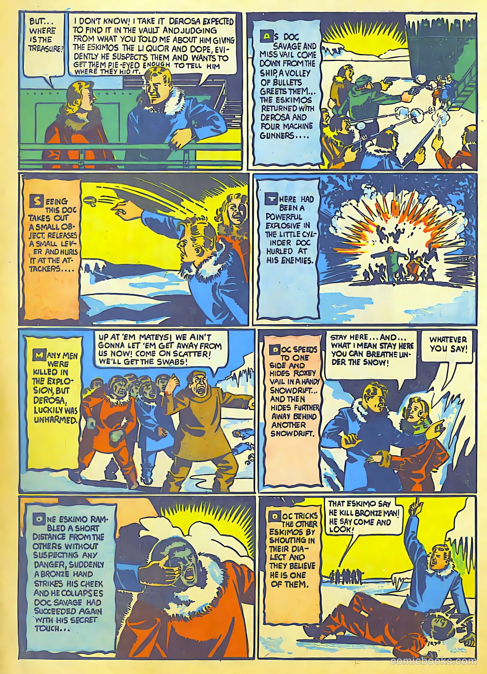 Doc Savage Comics #? (1940) — page 8