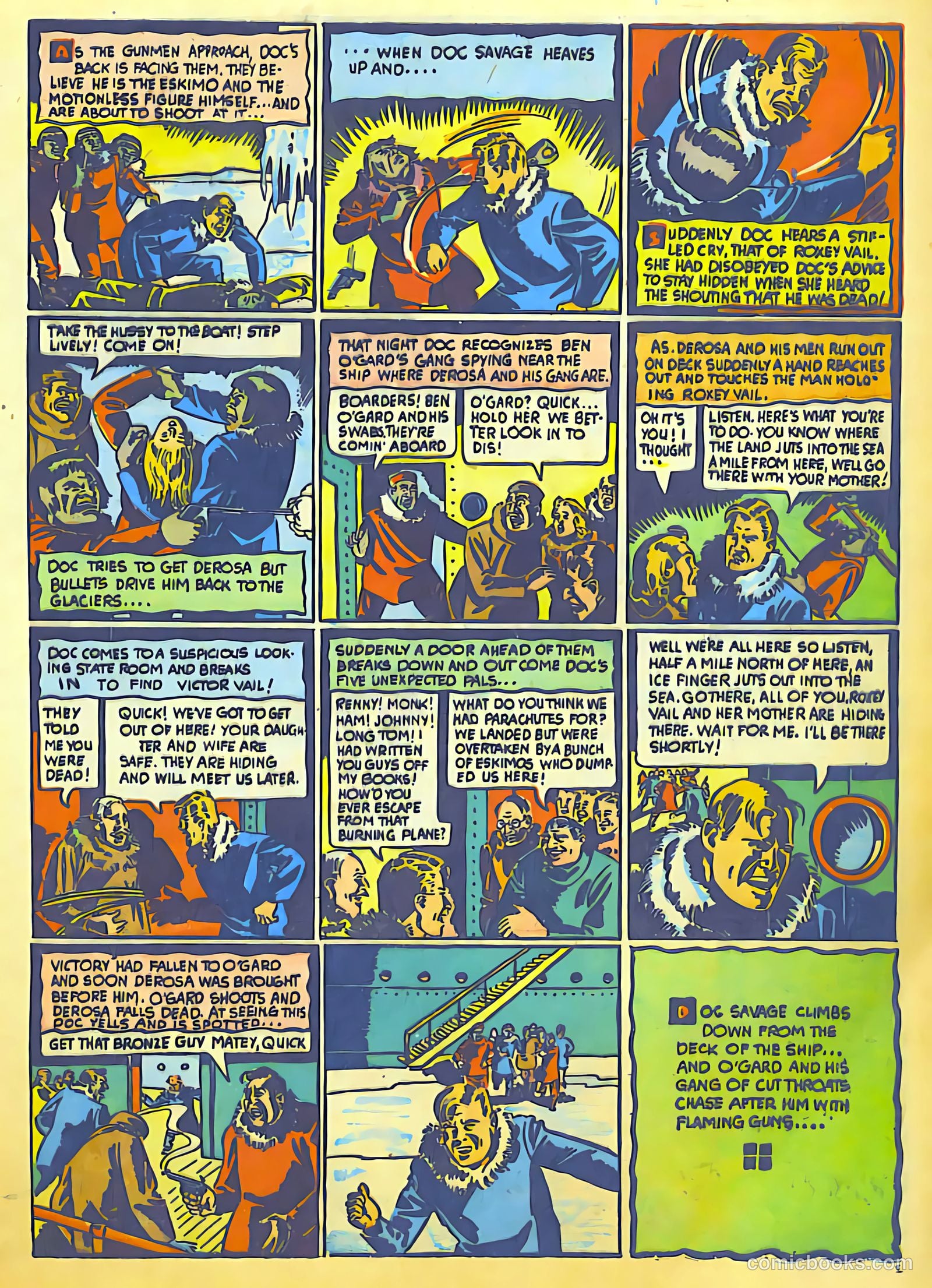 Doc Savage Comics #? (1940) — page 9