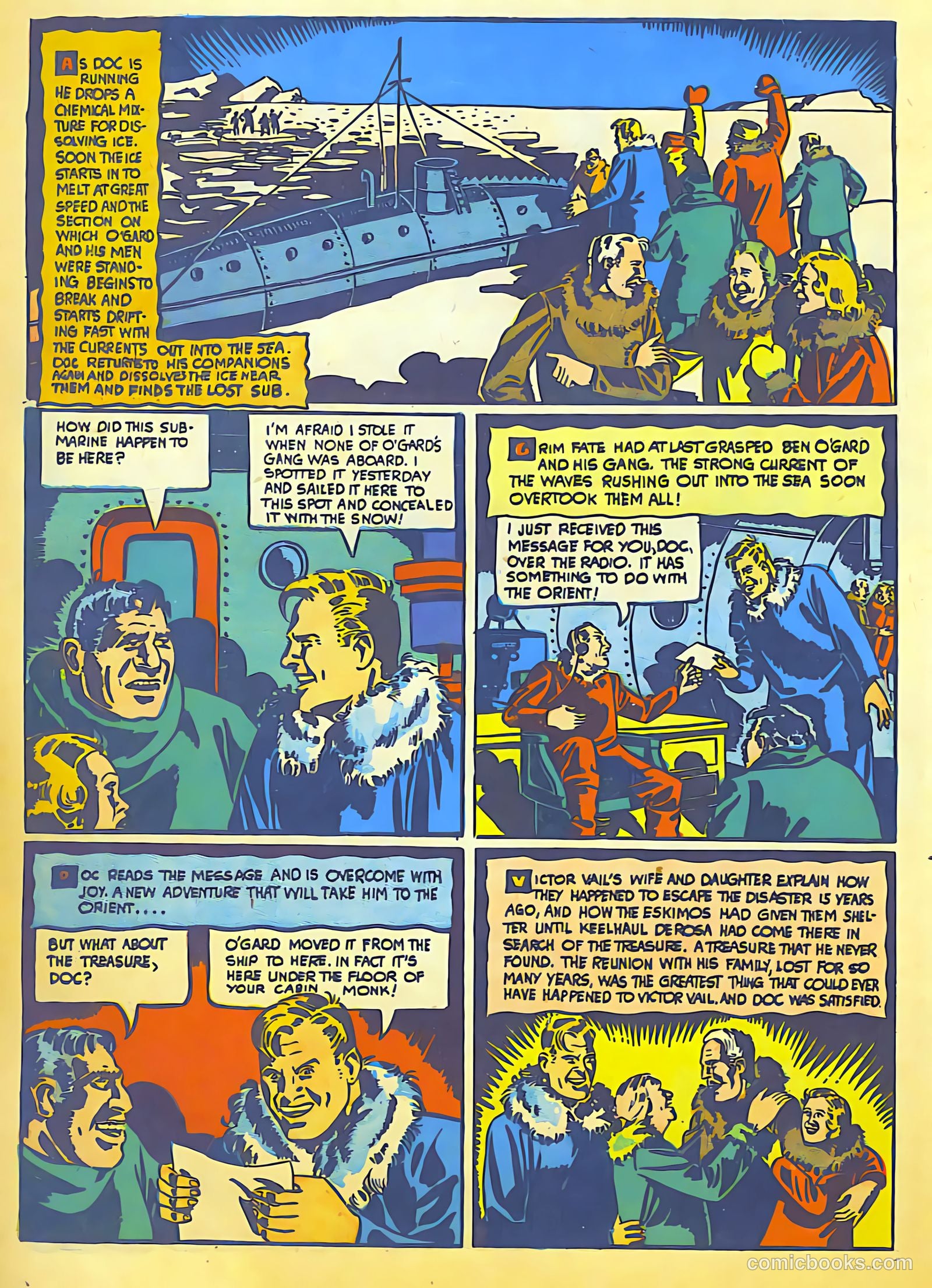 Doc Savage Comics #? (1940) — page 10