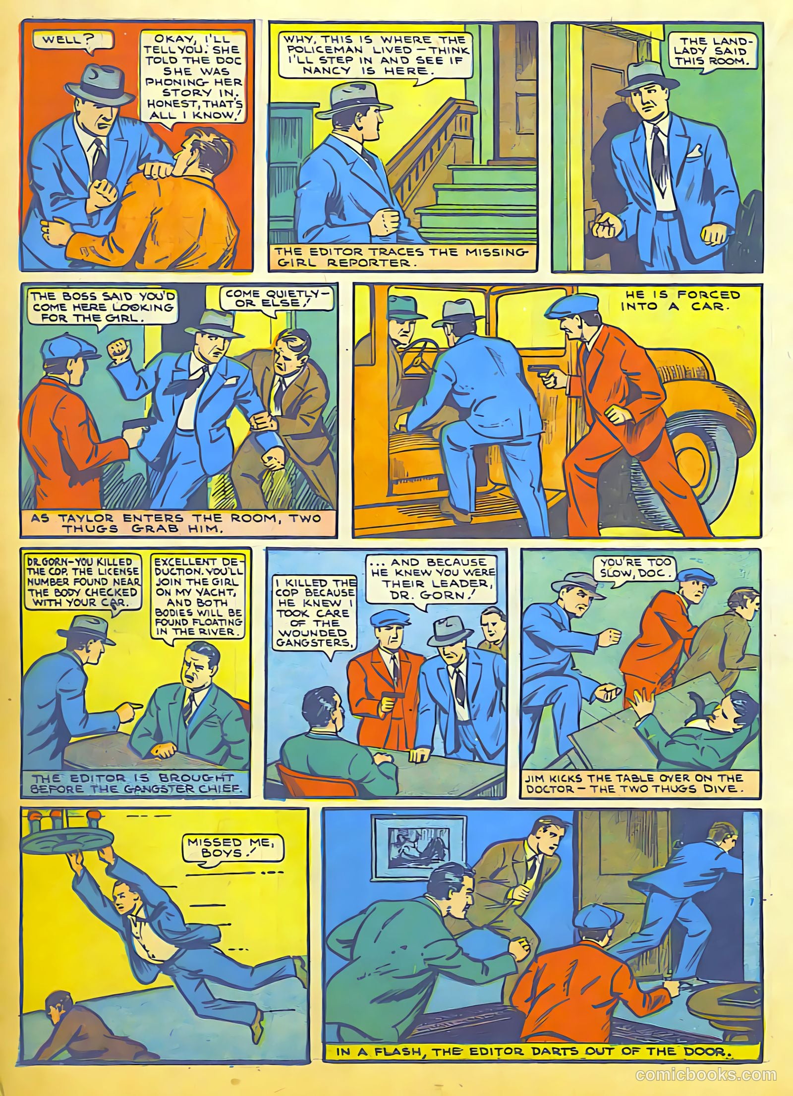 Doc Savage Comics #? (1940) — page 34
