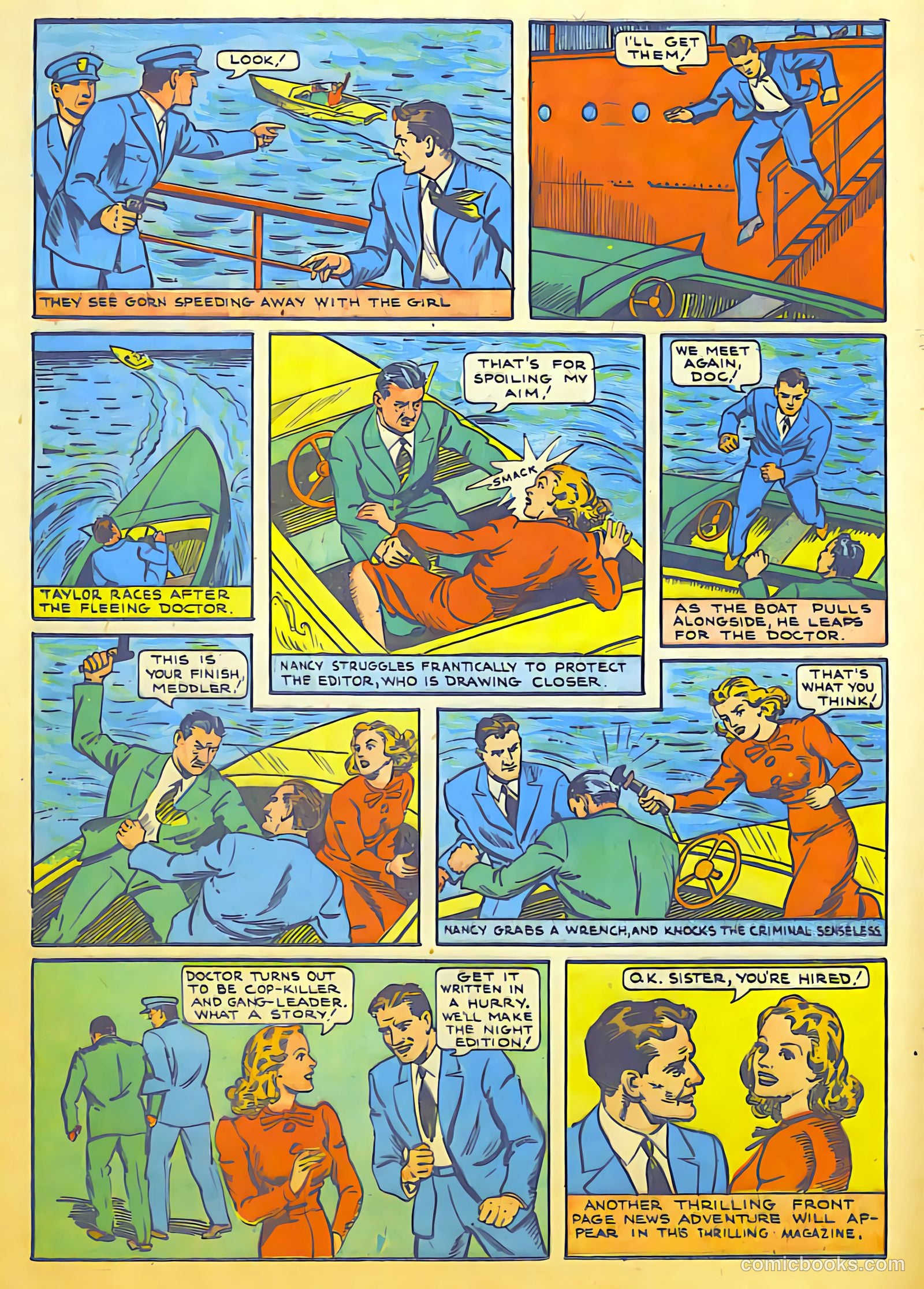 Doc Savage Comics #? (1940) — page 36