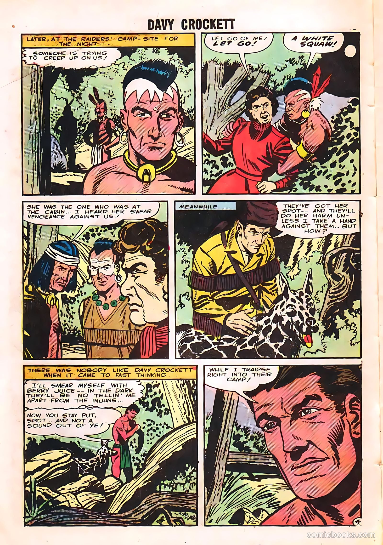 Davy Crockett #7 (1956, H. Smith Publishers) — page 12 of 36