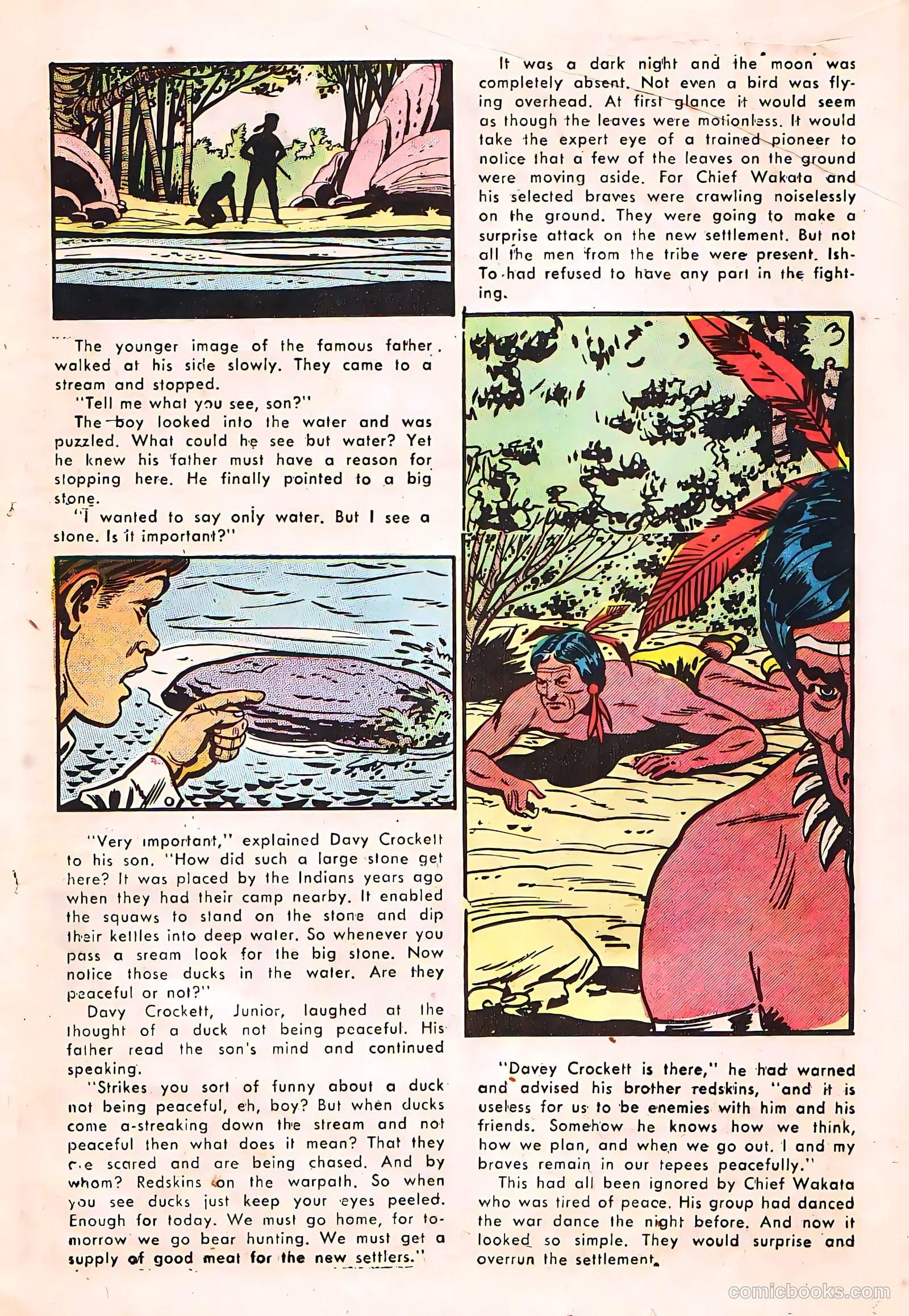 Davy Crockett #7 (1956, H. Smith Publishers) — page 17 of 36