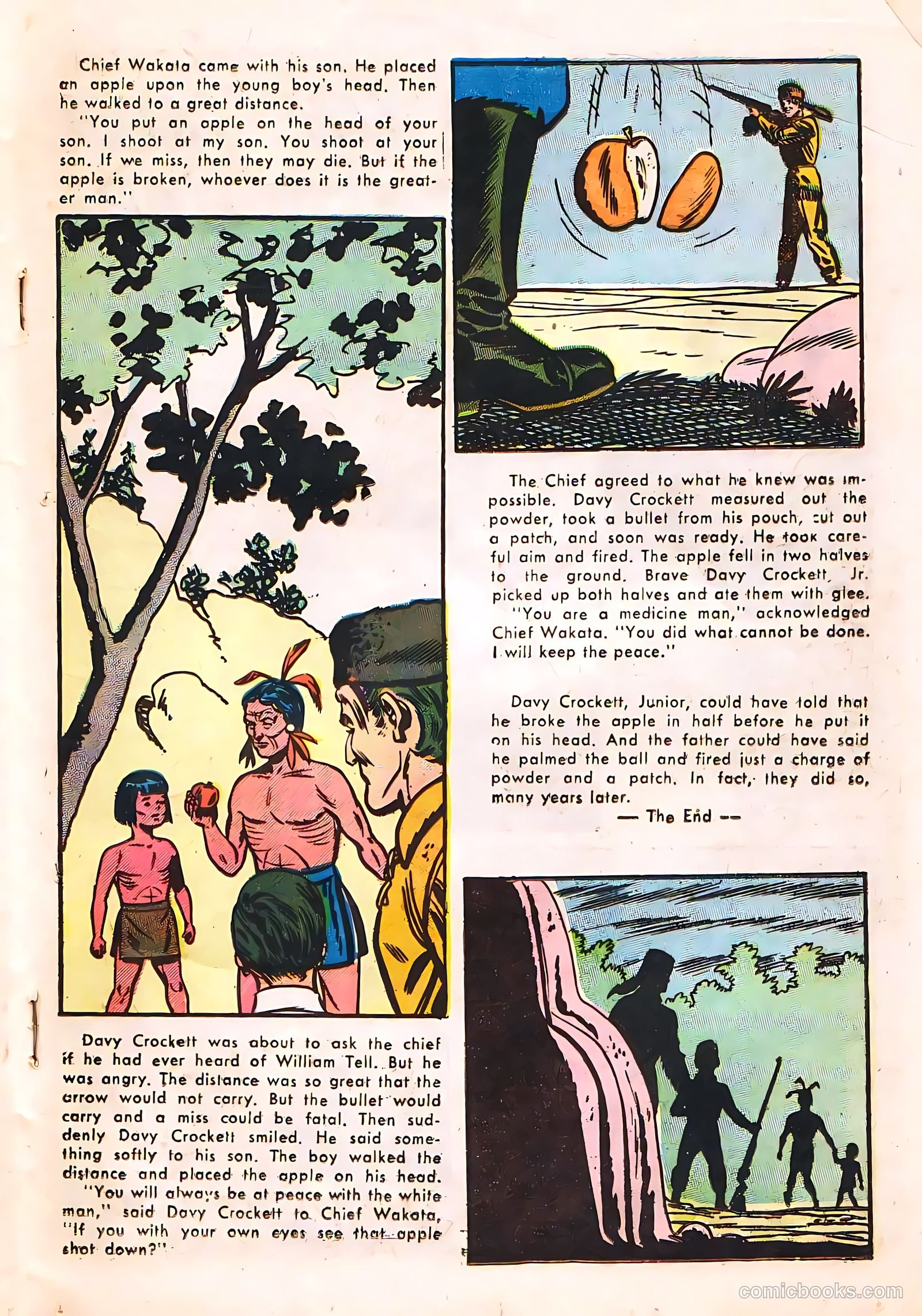 Davy Crockett #7 (1956, H. Smith Publishers) — page 19 of 36