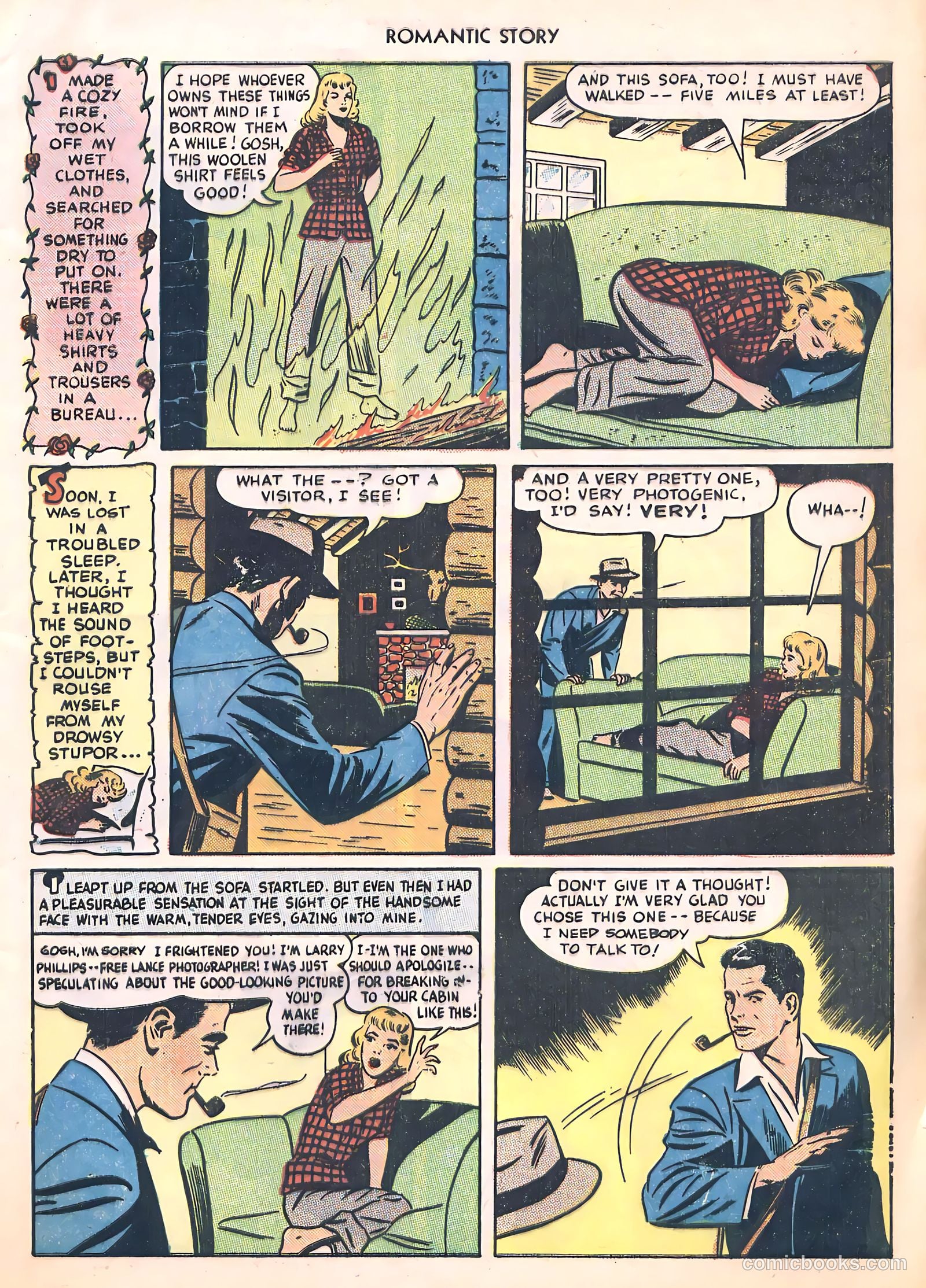 Romantic Story #1 (1949) — page 4 of 49