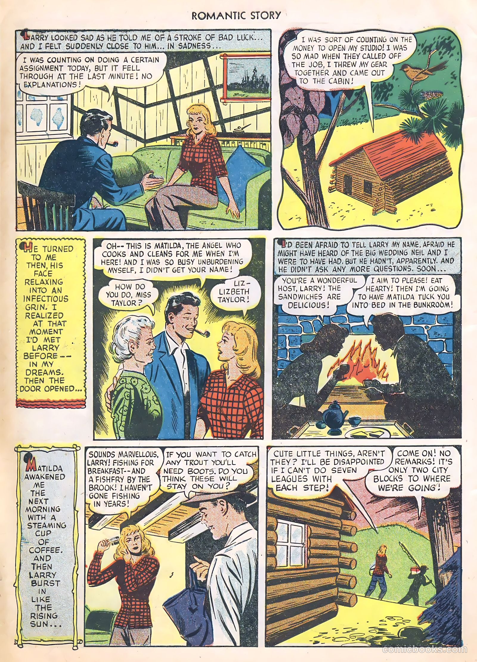 Romantic Story #1 (1949) — page 5 of 49