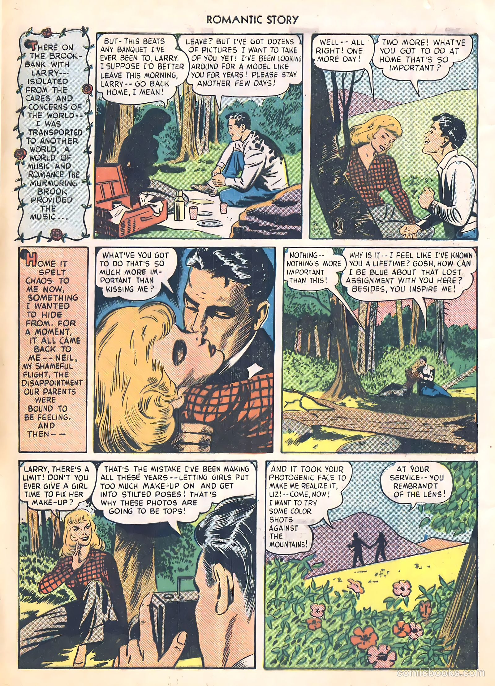 Romantic Story #1 (1949) — page 7 of 49