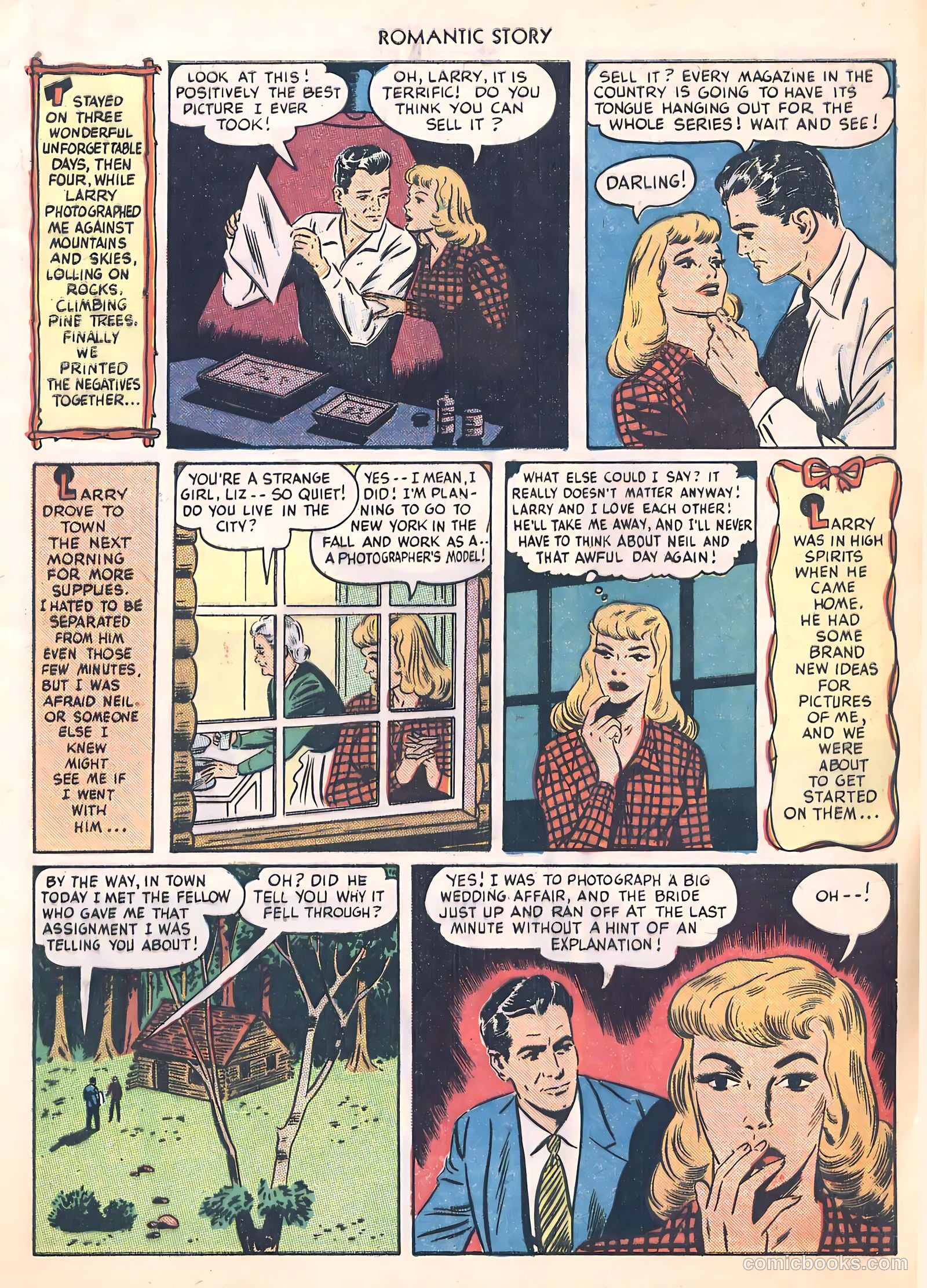 Romantic Story #1 (1949) — page 8 of 49