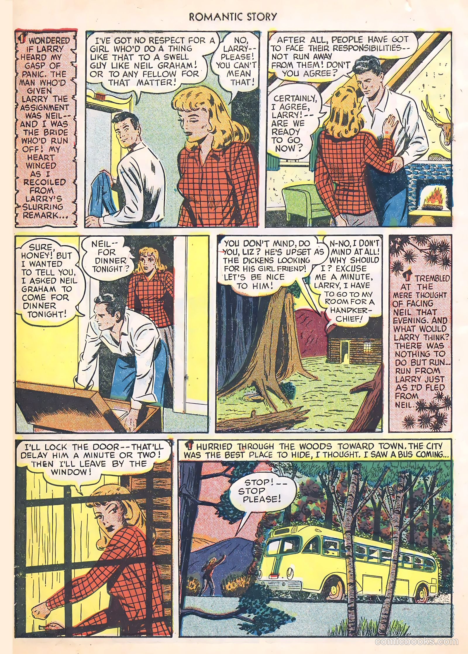 Romantic Story #1 (1949) — page 9 of 49