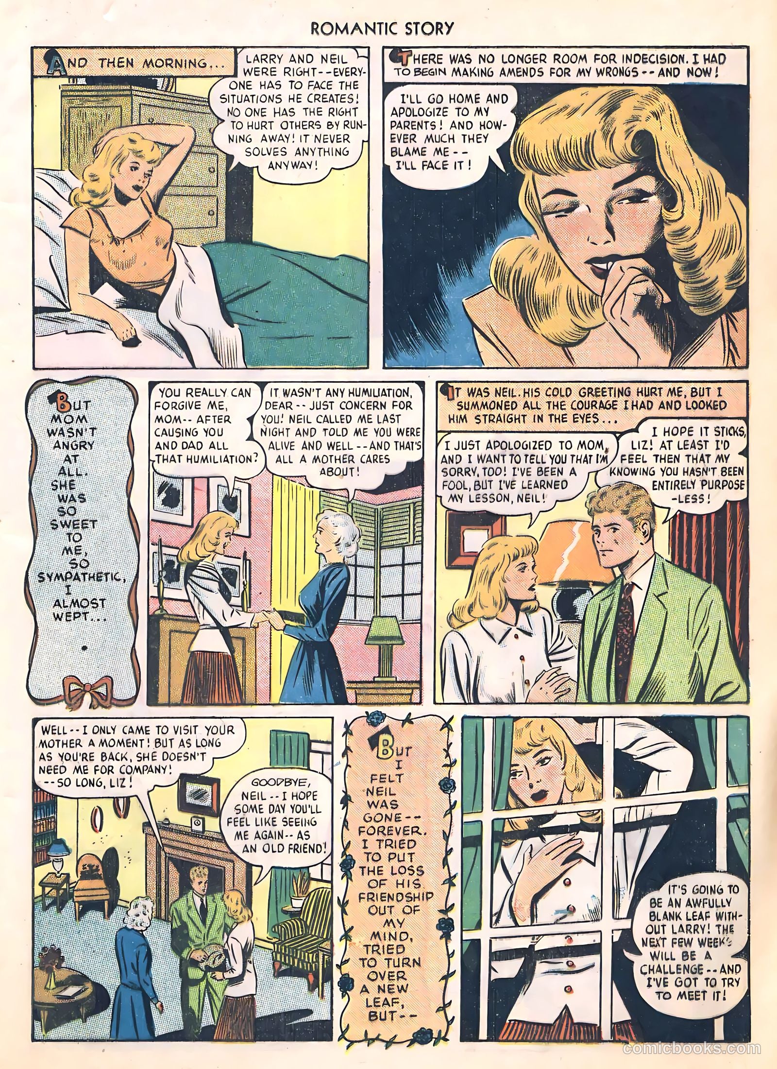 Romantic Story #1 (1949) — page 12 of 49