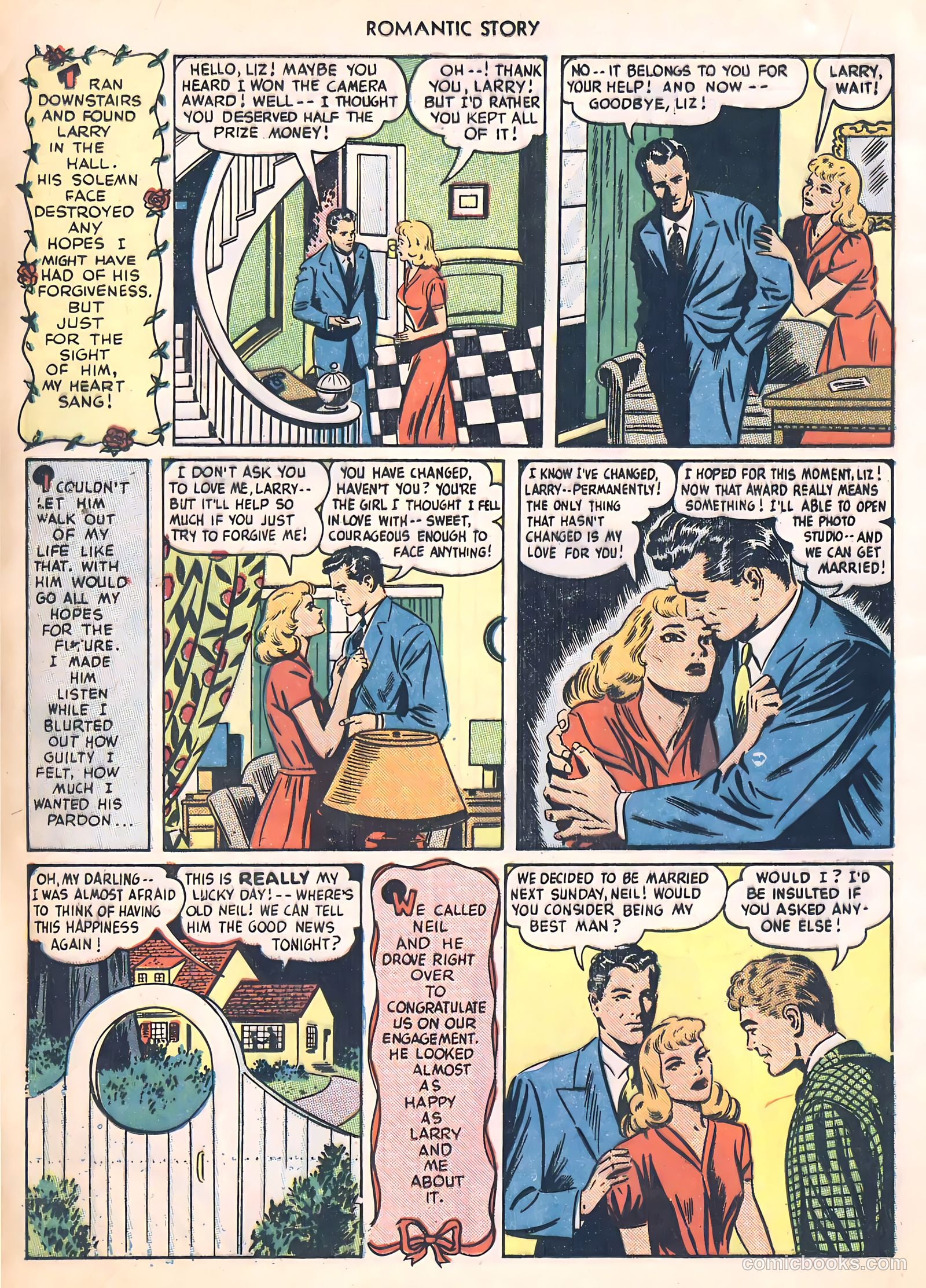 Romantic Story #1 (1949) — page 15 of 49