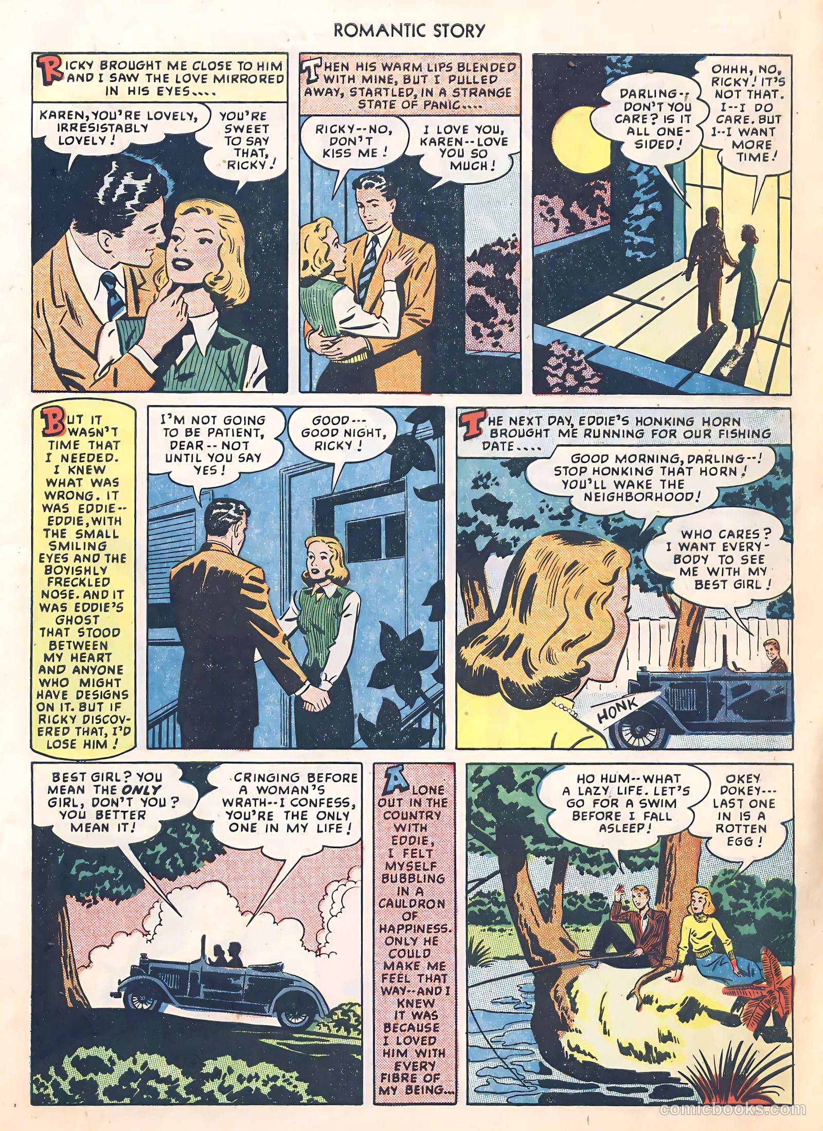 Romantic Story #1 (1949) — page 18 of 49