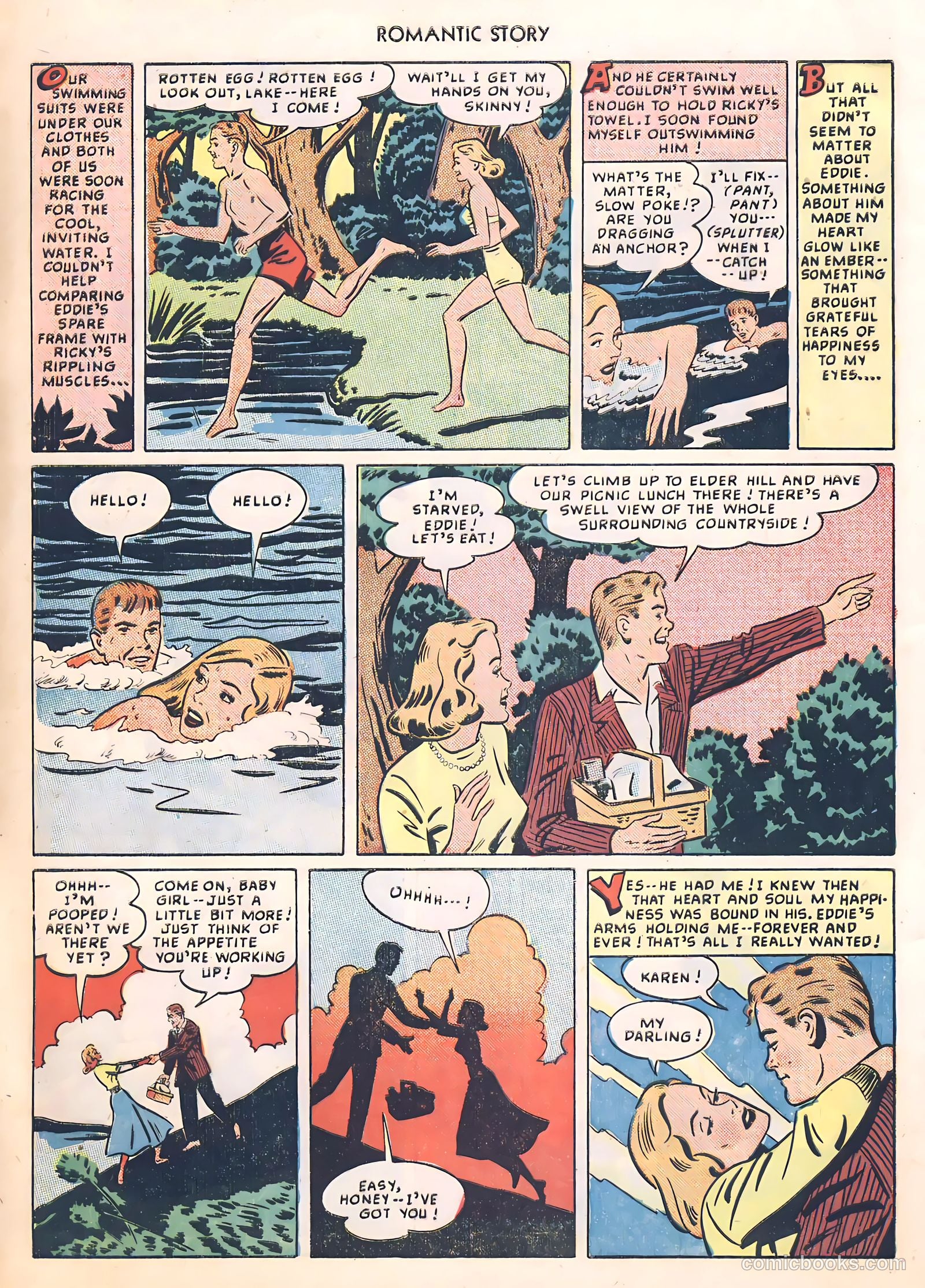 Romantic Story #1 (1949) — page 19 of 49