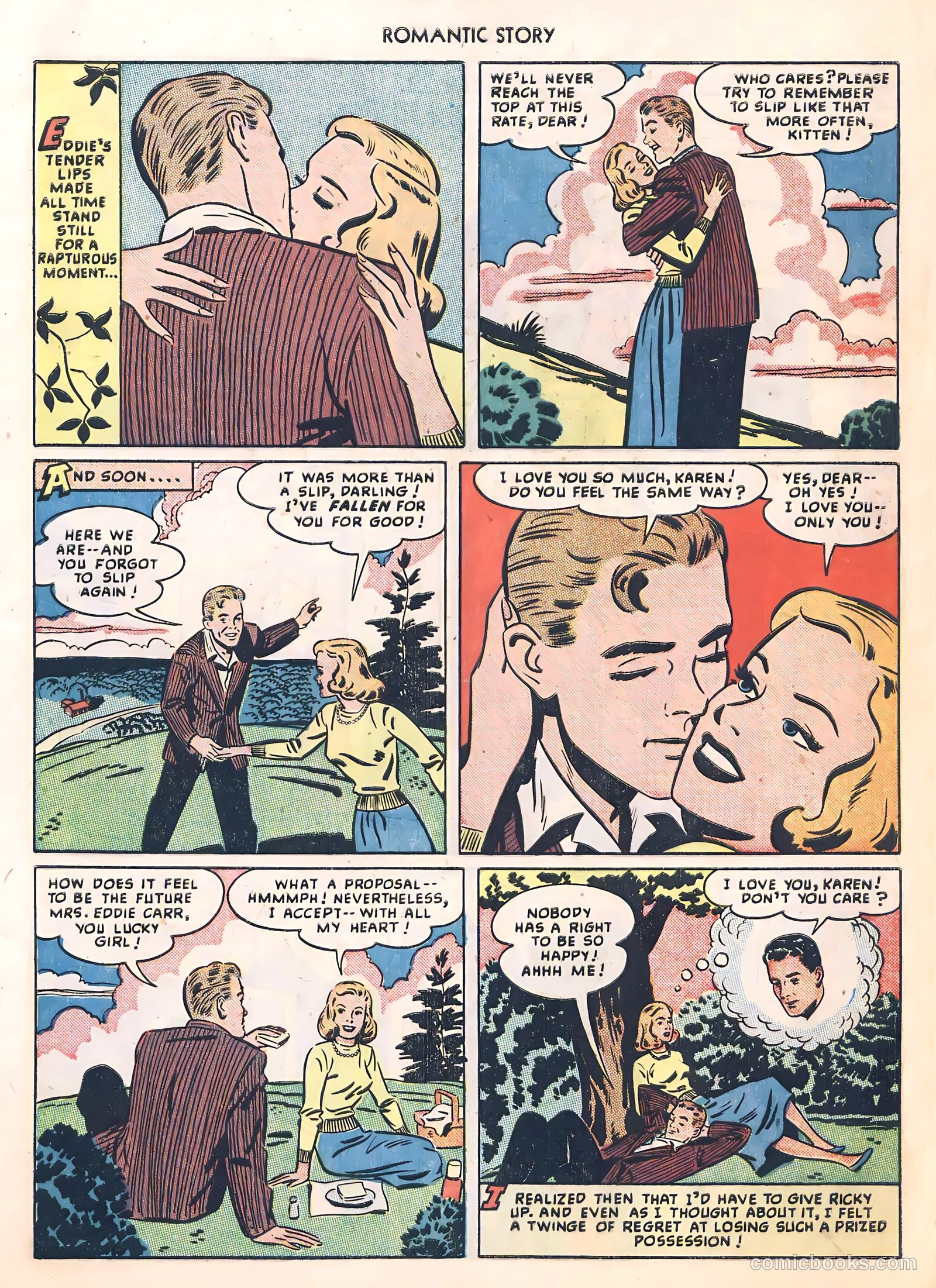 Romantic Story #1 (1949) — page 20 of 49