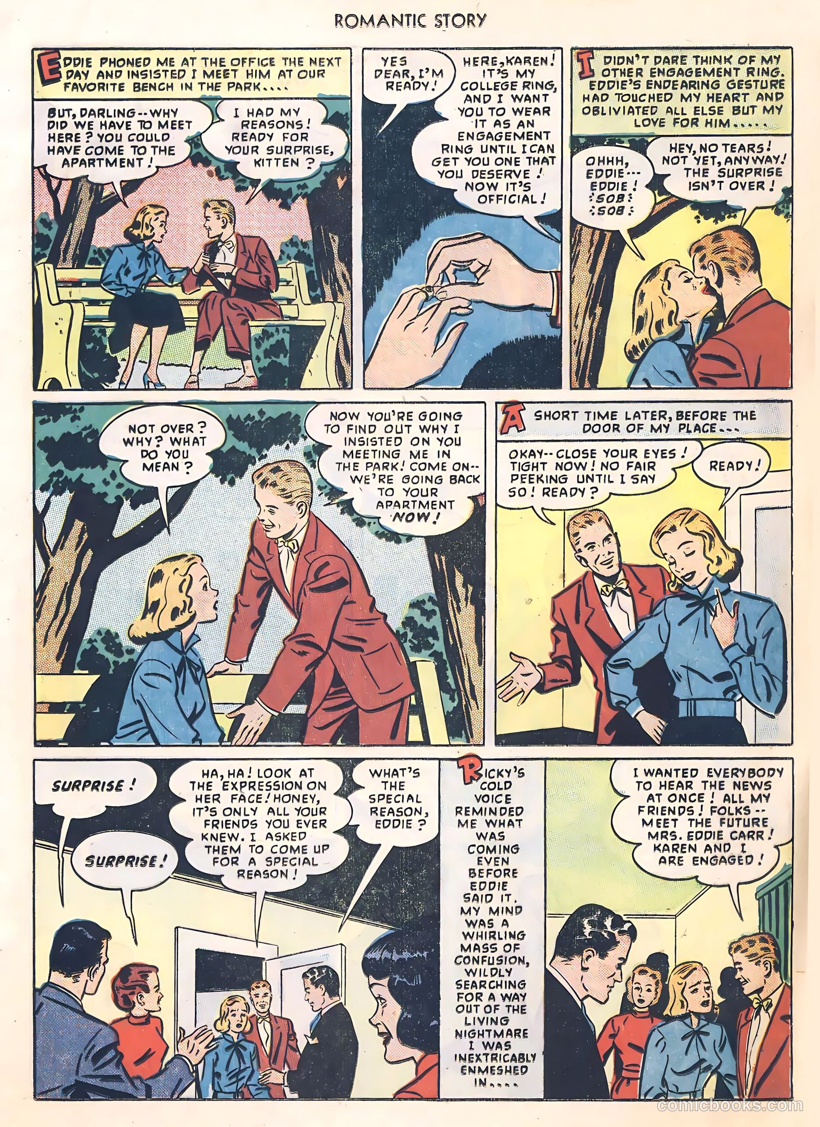 Romantic Story #1 (1949) — page 24 of 49