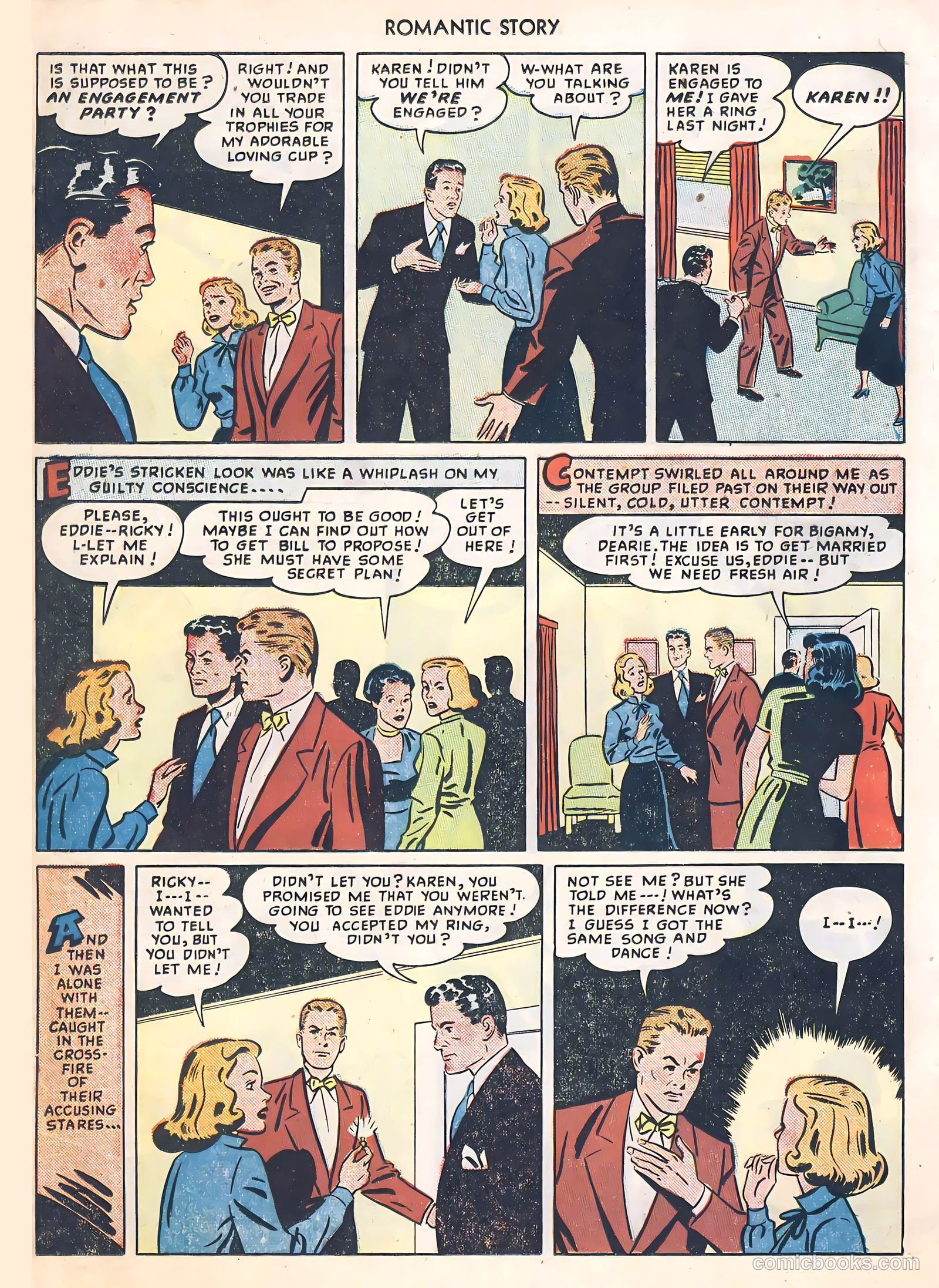 Romantic Story #1 (1949) — page 25 of 49