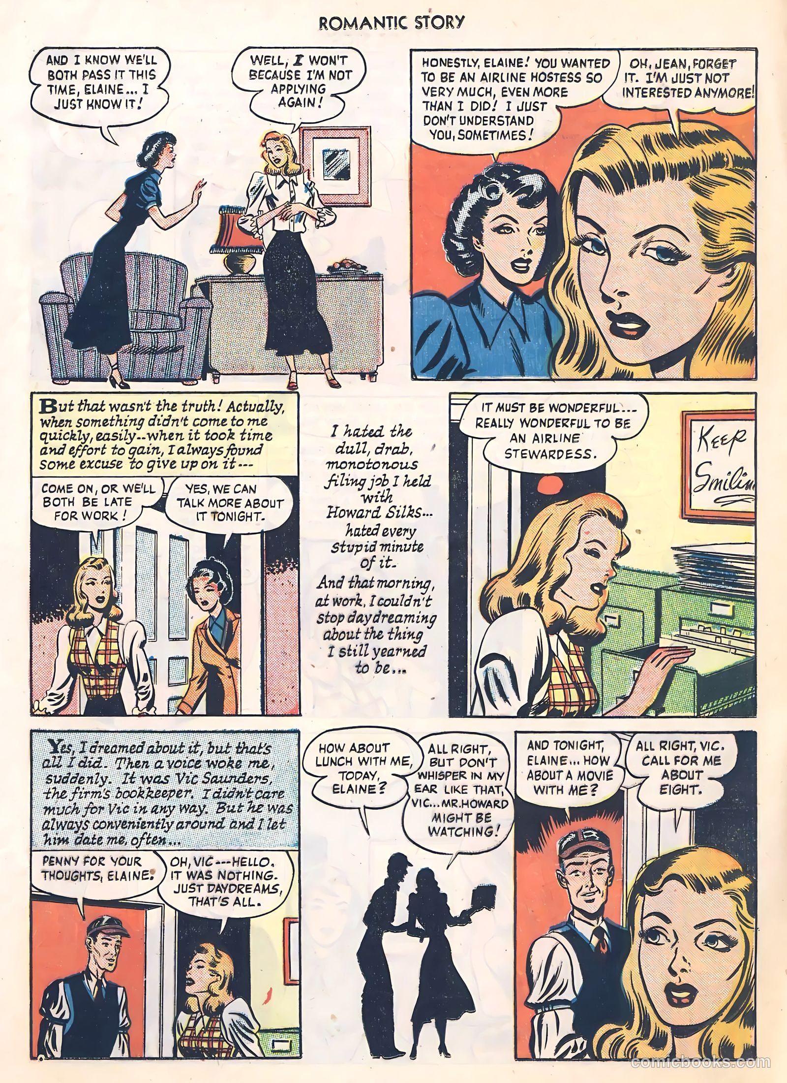 Romantic Story #1 (1949) — page 28 of 49