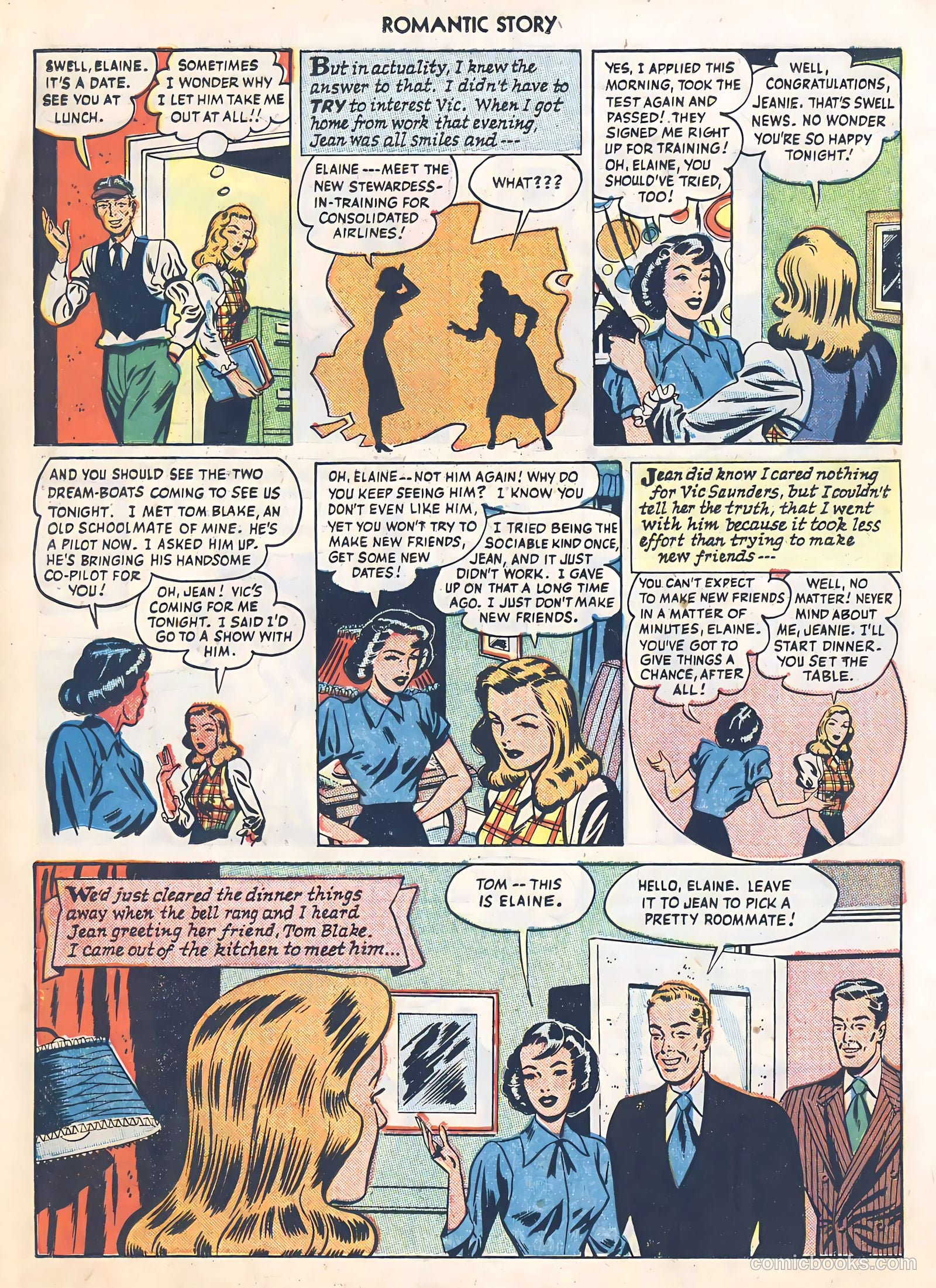 Romantic Story #1 (1949) — page 29 of 49