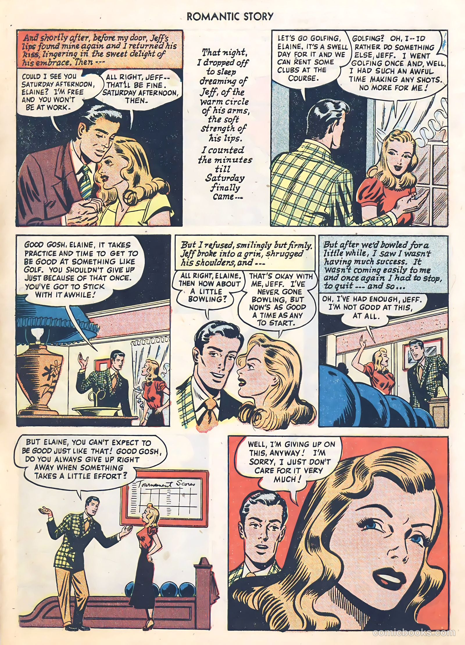 Romantic Story #1 (1949) — page 33 of 49