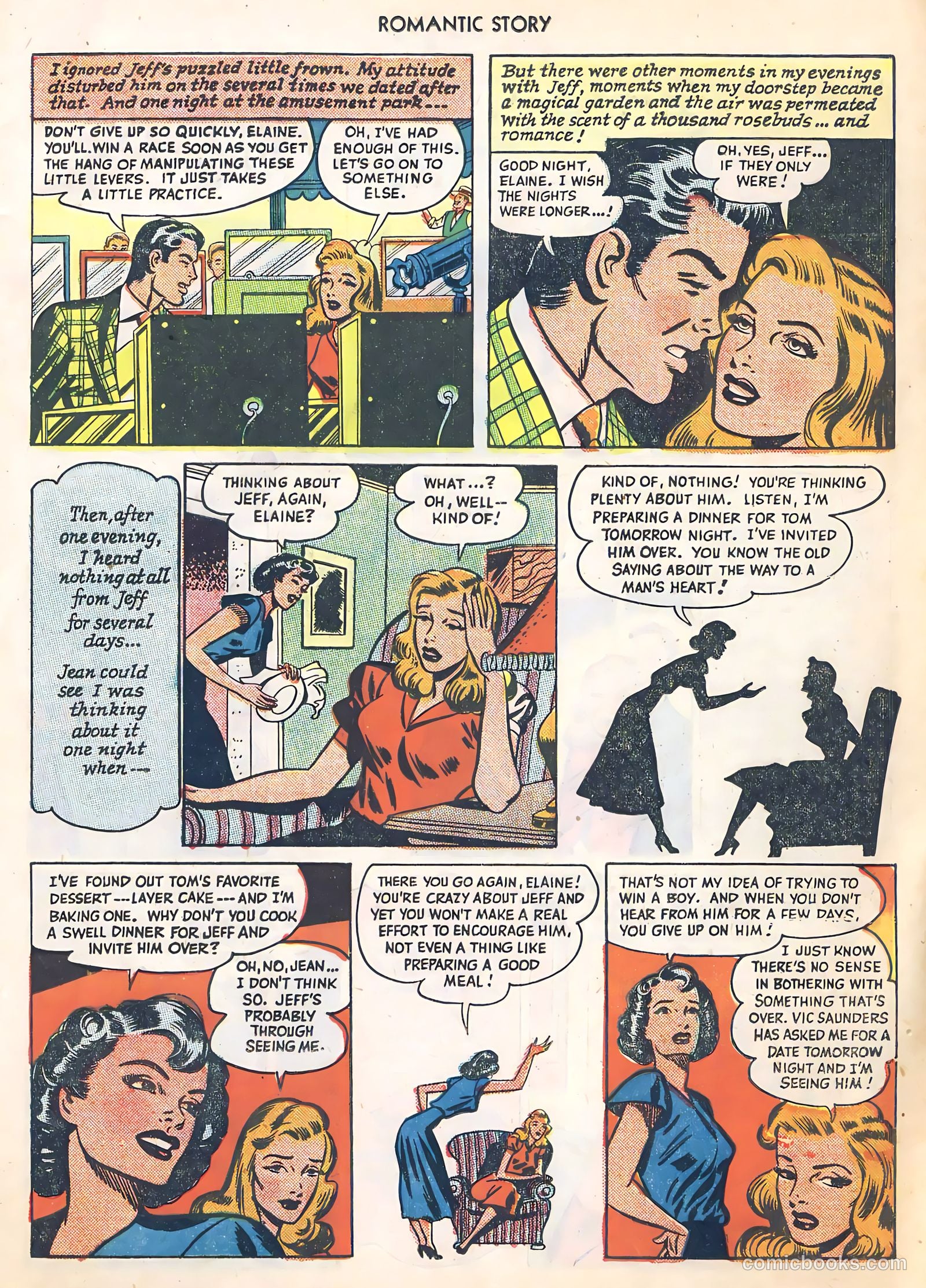 Romantic Story #1 (1949) — page 34 of 49
