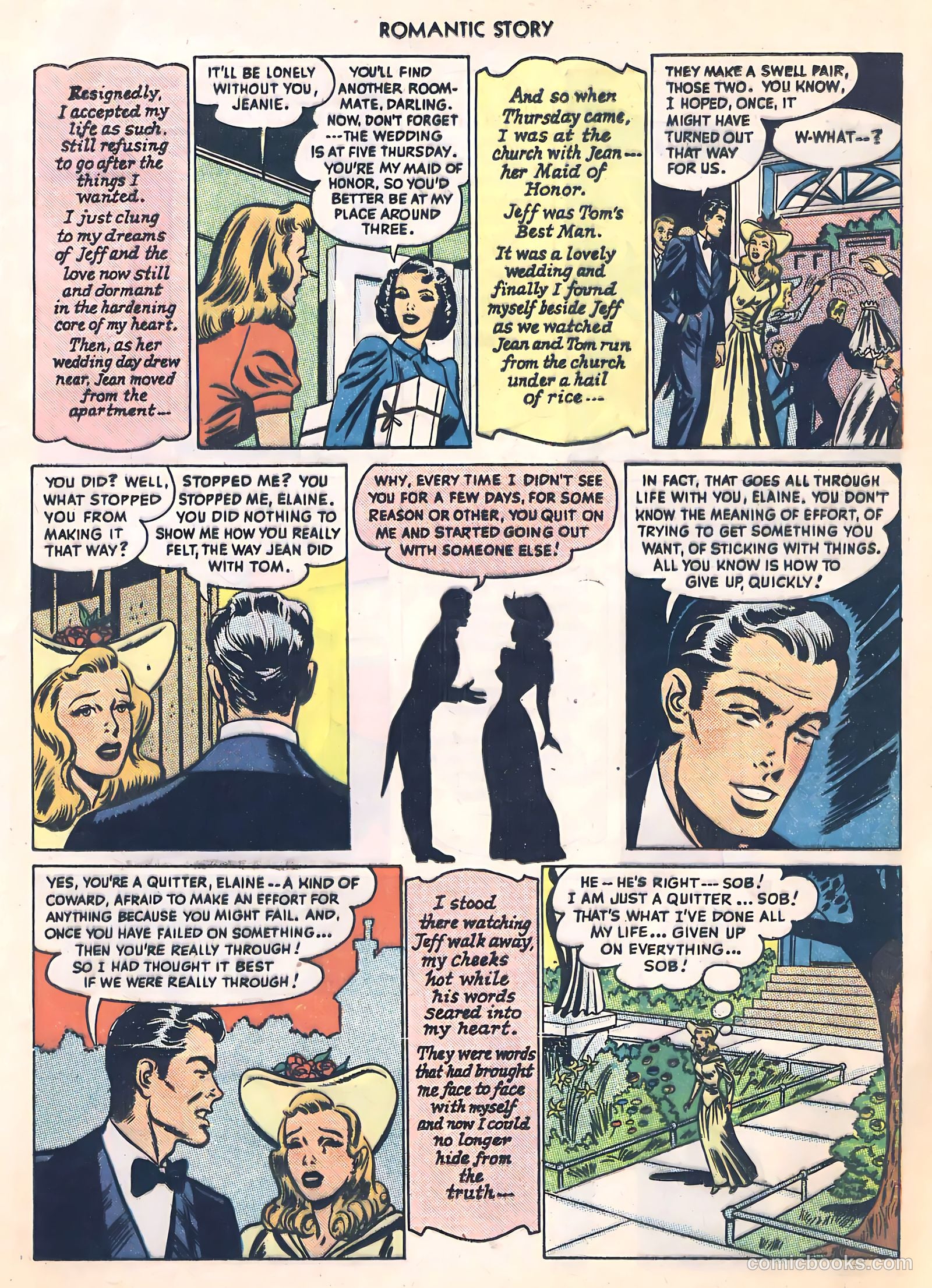 Romantic Story #1 (1949) — page 36 of 49