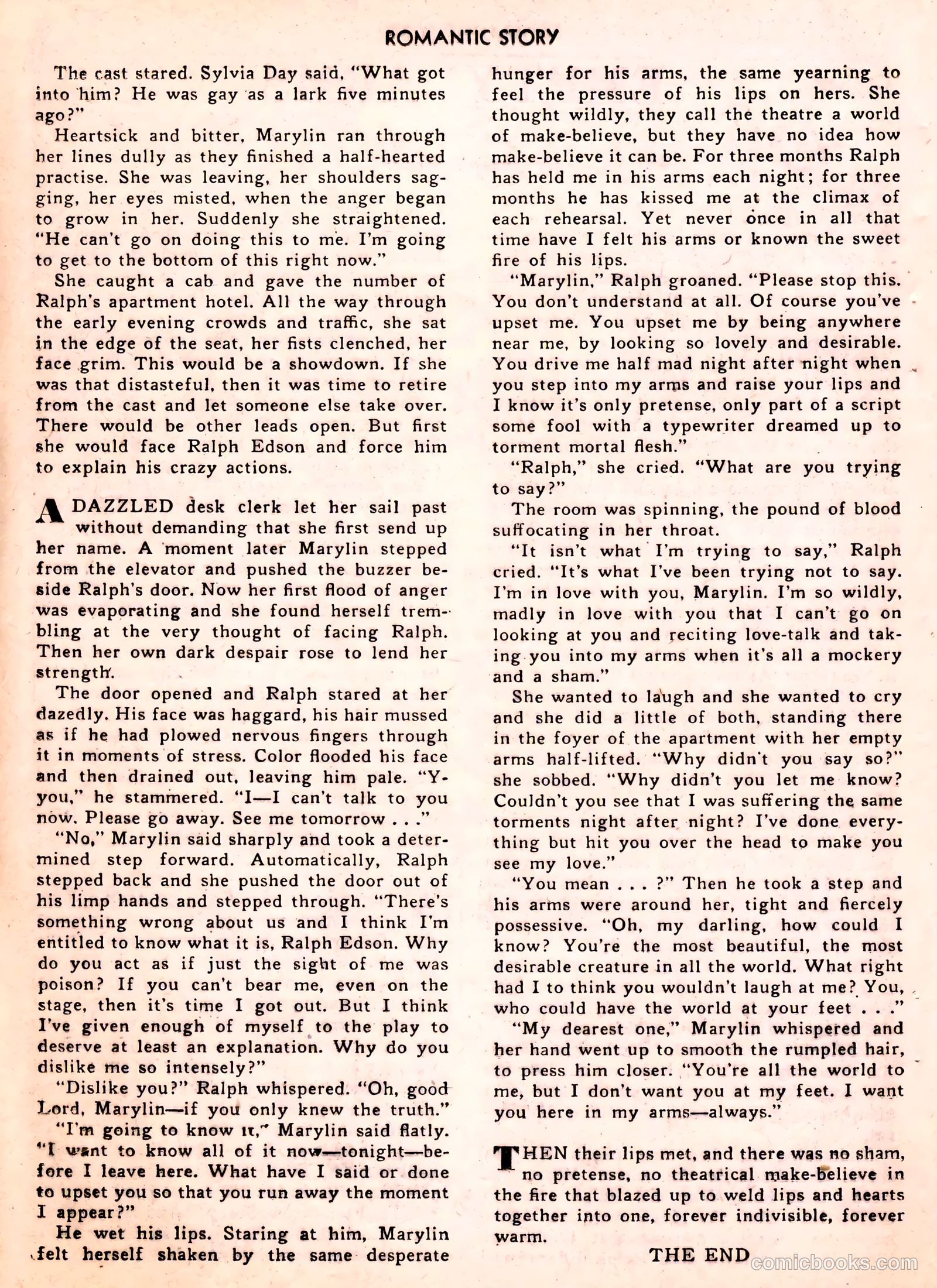 Romantic Story #1 (1949) — page 39 of 49