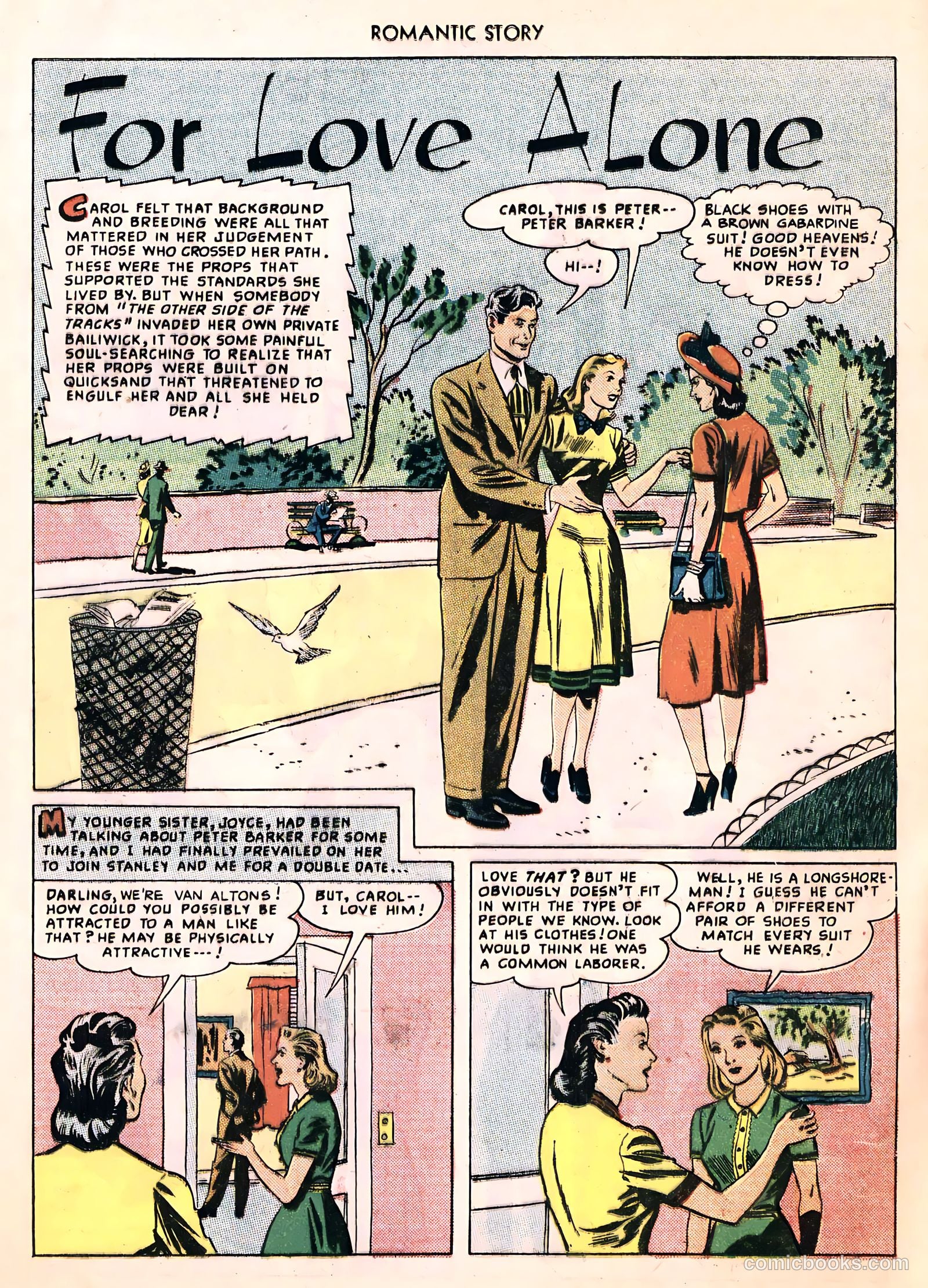 Romantic Story #1 (1949) — page 40 of 49