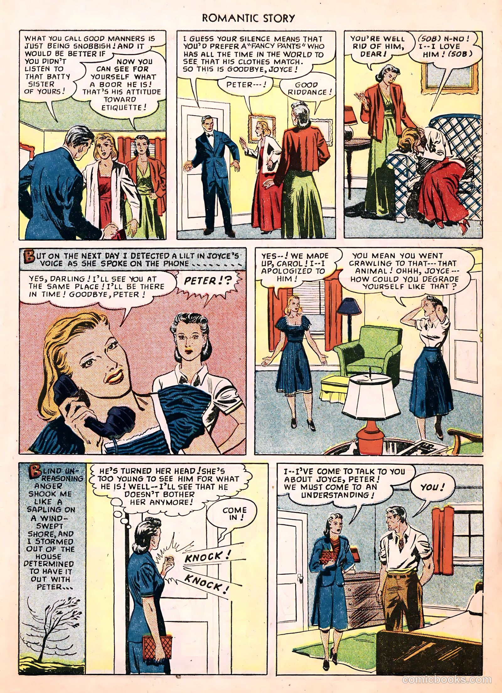 Romantic Story #1 (1949) — page 46 of 49