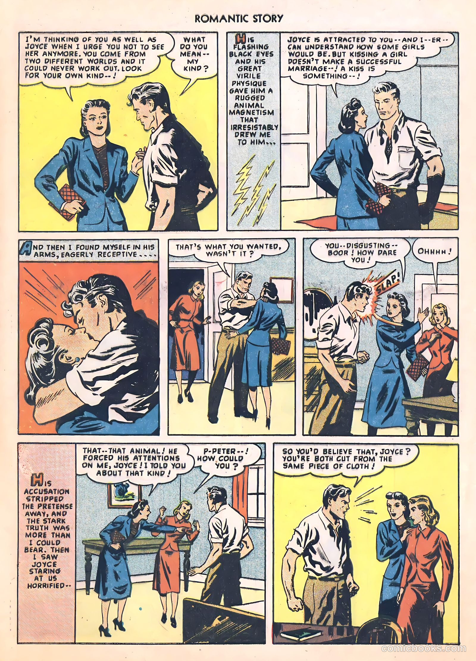 Romantic Story #1 (1949) — page 47 of 49