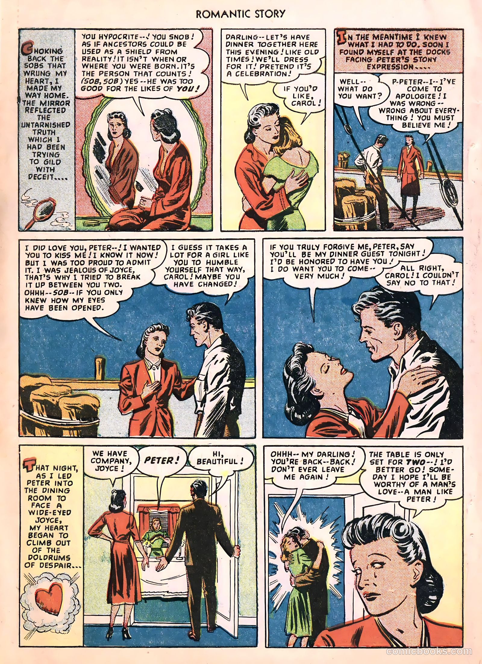 Romantic Story #1 (1949) — page 49 of 49