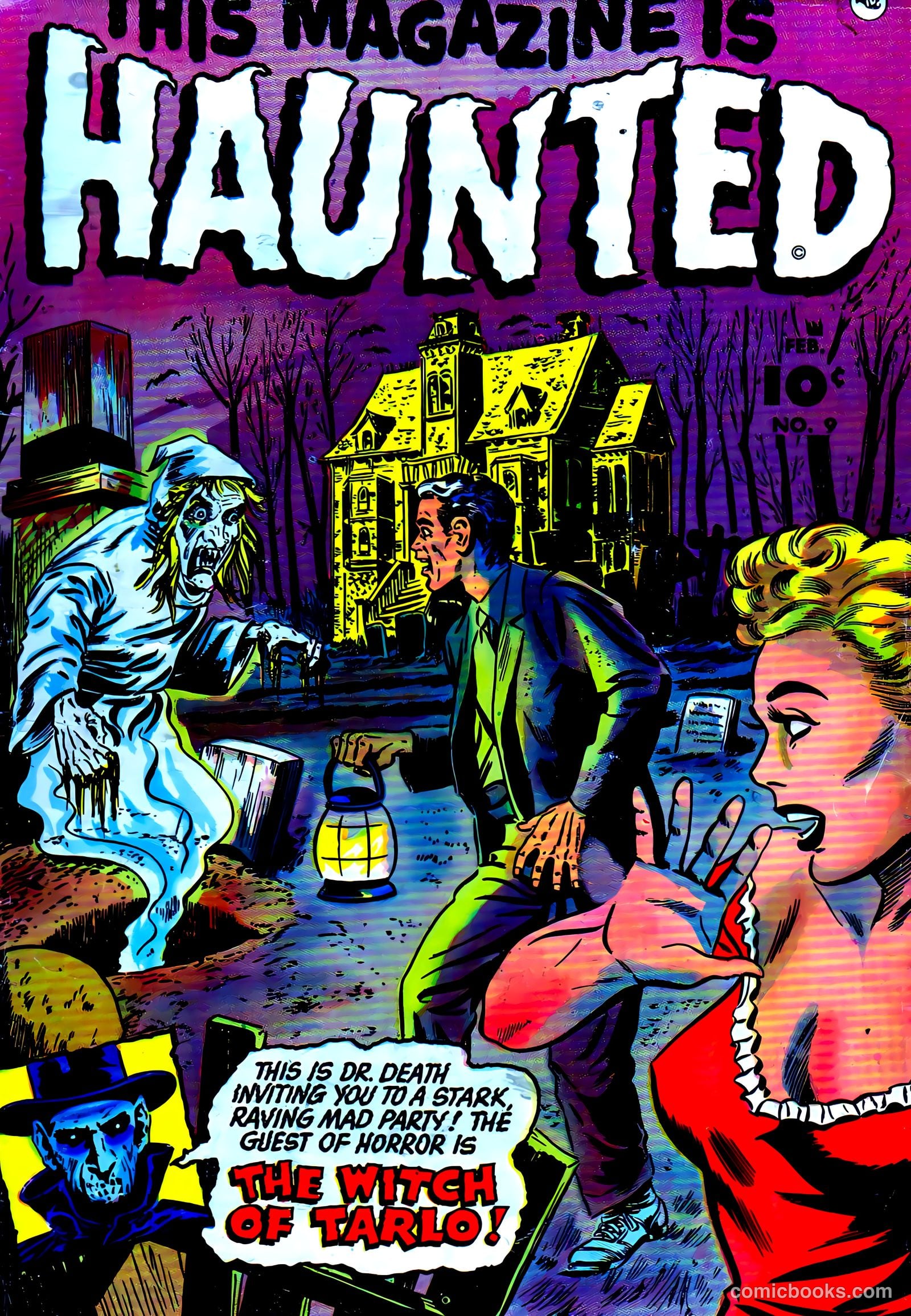 This Magazine Is Haunted #9 cover