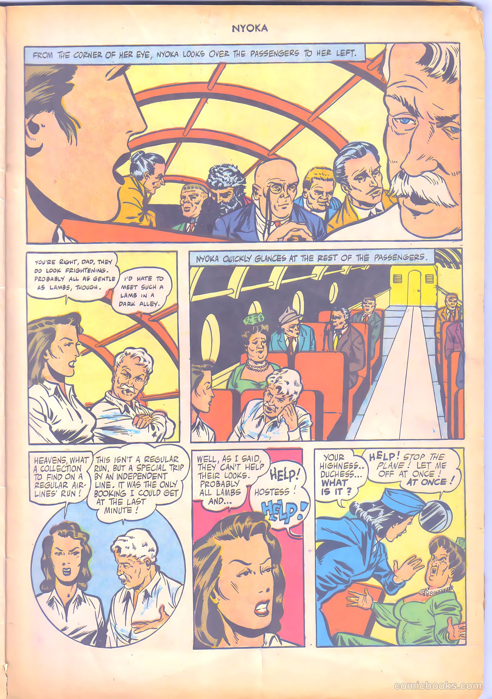 Nyoka the Jungle Girl #7 (1947, L. Miller & Son) — page 5 of 52