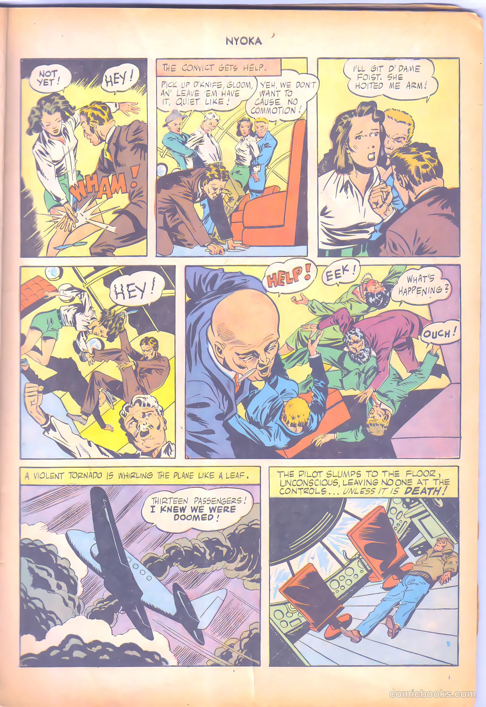 Nyoka the Jungle Girl #7 (1947, L. Miller & Son) — page 9 of 52