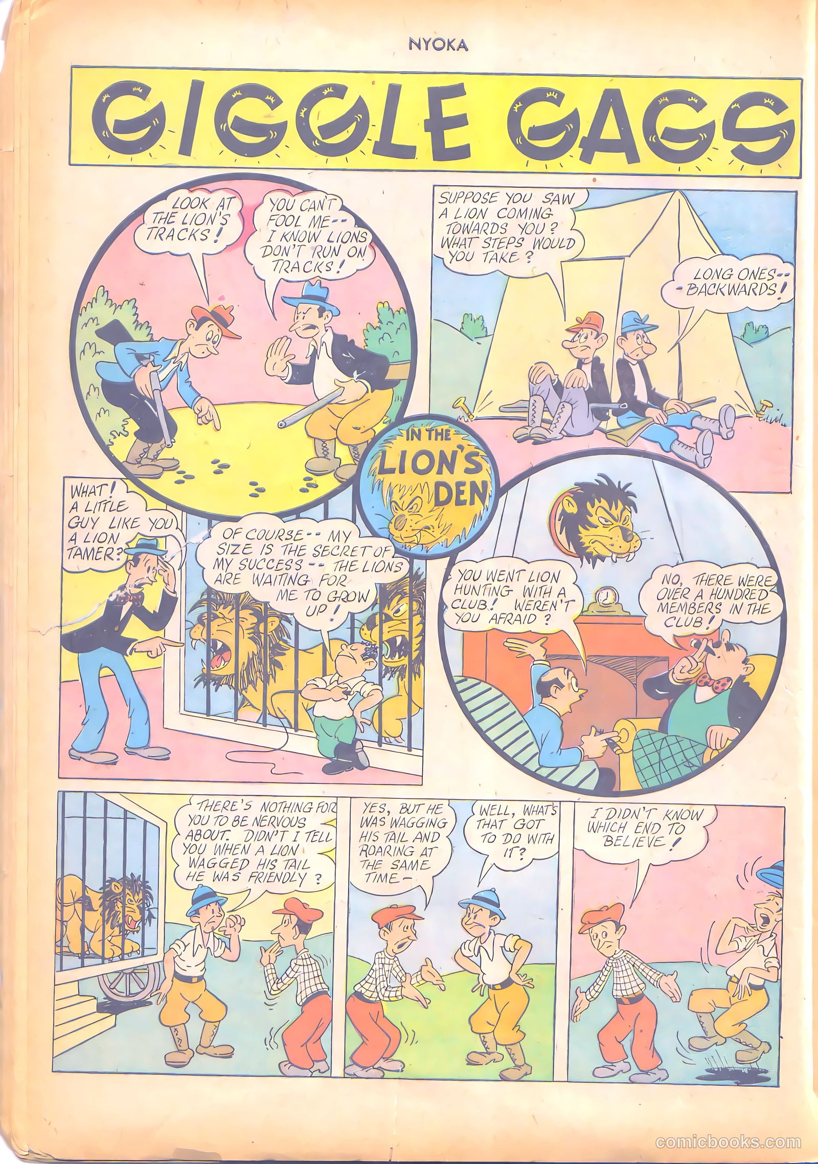 Nyoka the Jungle Girl #7 (1947, L. Miller & Son) — page 14 of 52