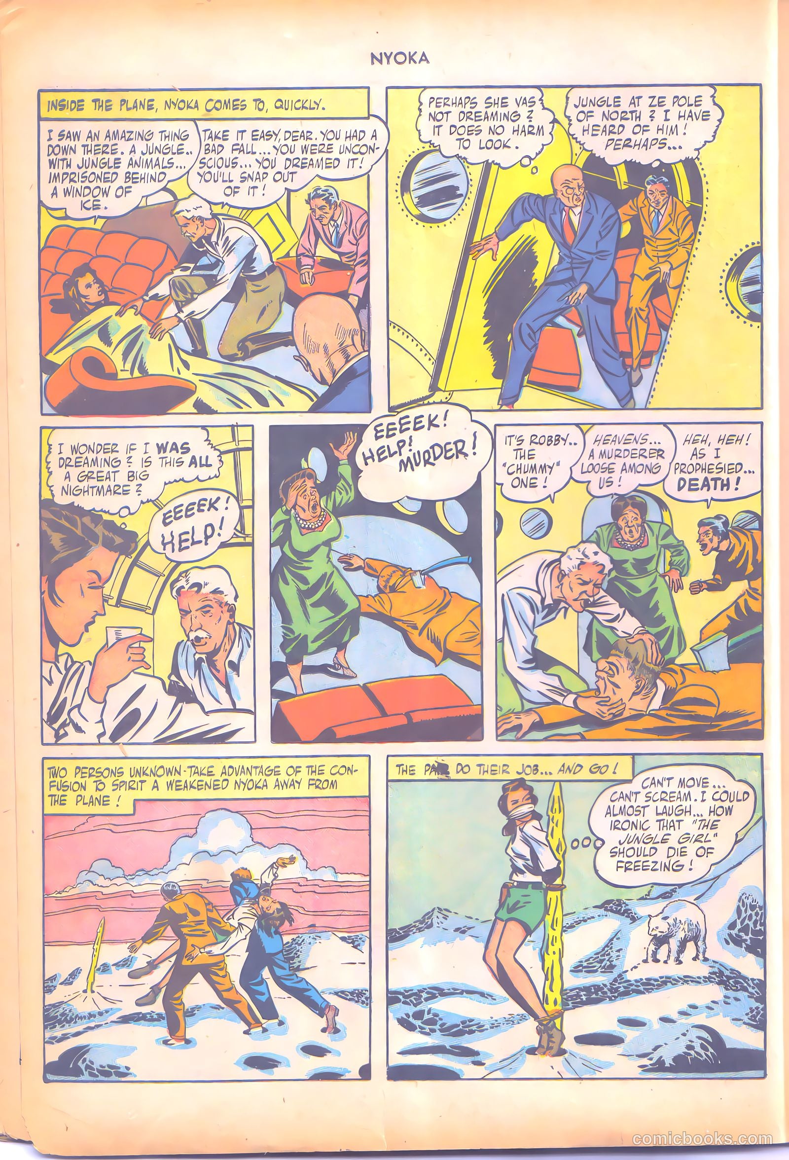 Nyoka the Jungle Girl #7 (1947, L. Miller & Son) — page 18 of 52