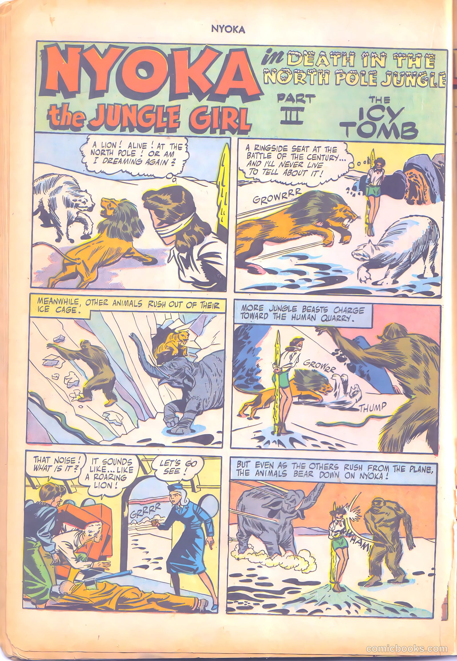 Nyoka the Jungle Girl #7 (1947, L. Miller & Son) — page 24 of 52