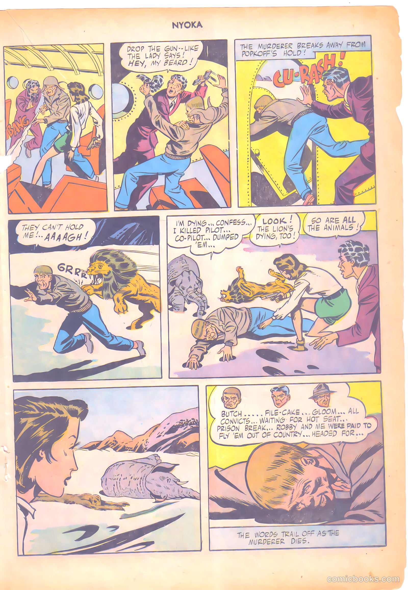 Nyoka the Jungle Girl #7 (1947, L. Miller & Son) — page 27 of 52