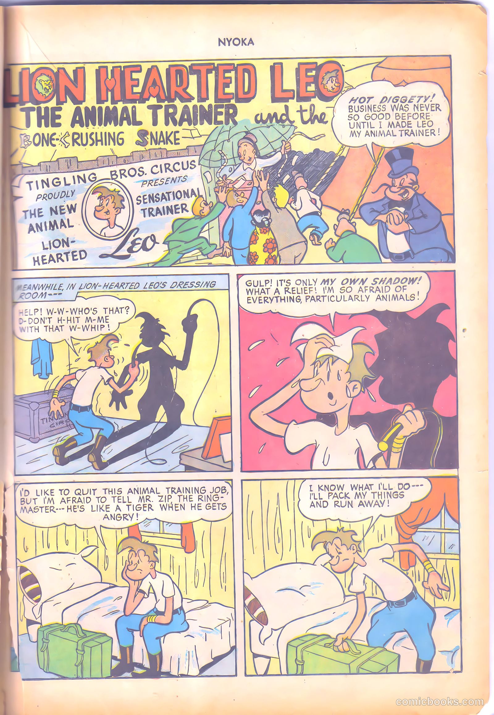 Nyoka the Jungle Girl #7 (1947, L. Miller & Son) — page 29 of 52