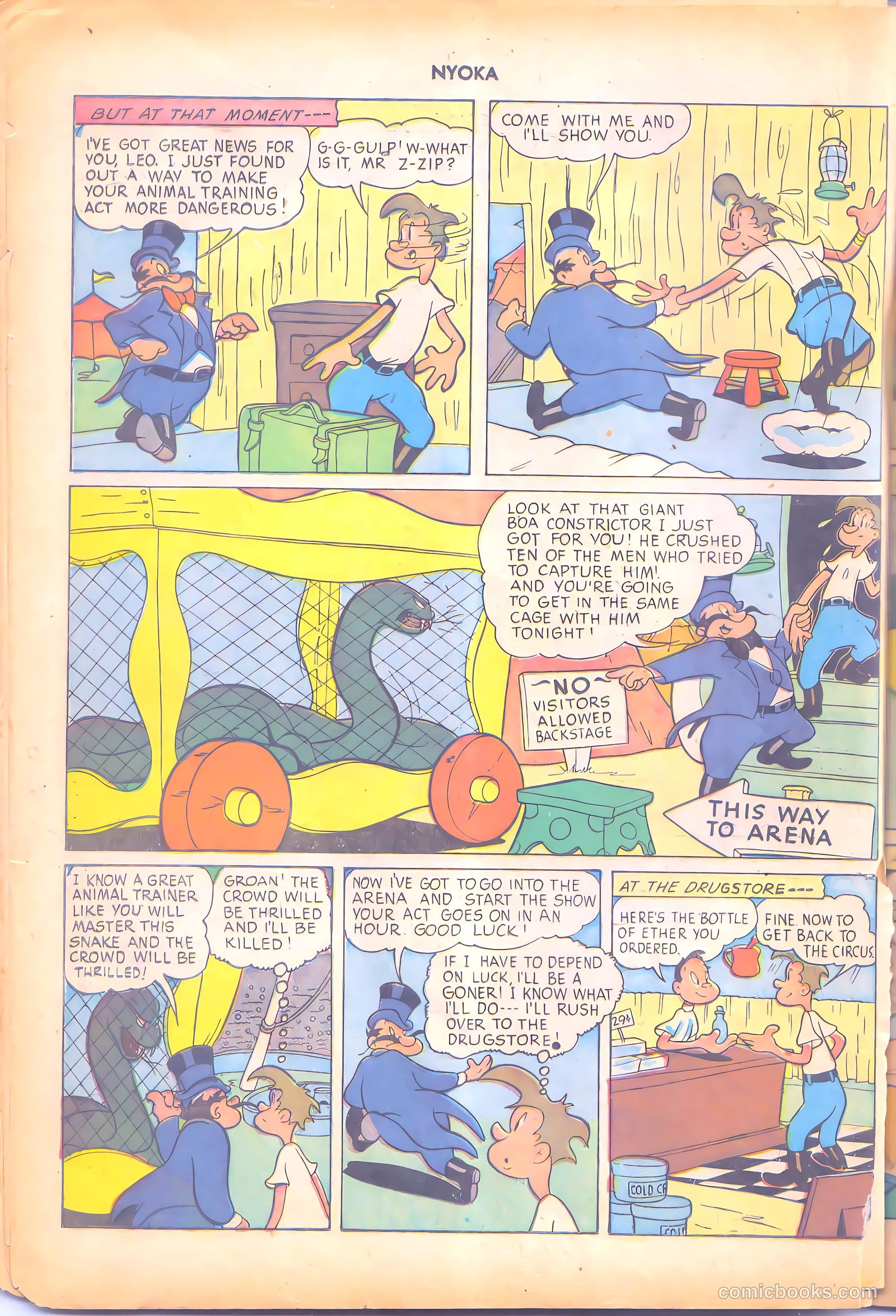 Nyoka the Jungle Girl #7 (1947, L. Miller & Son) — page 30 of 52