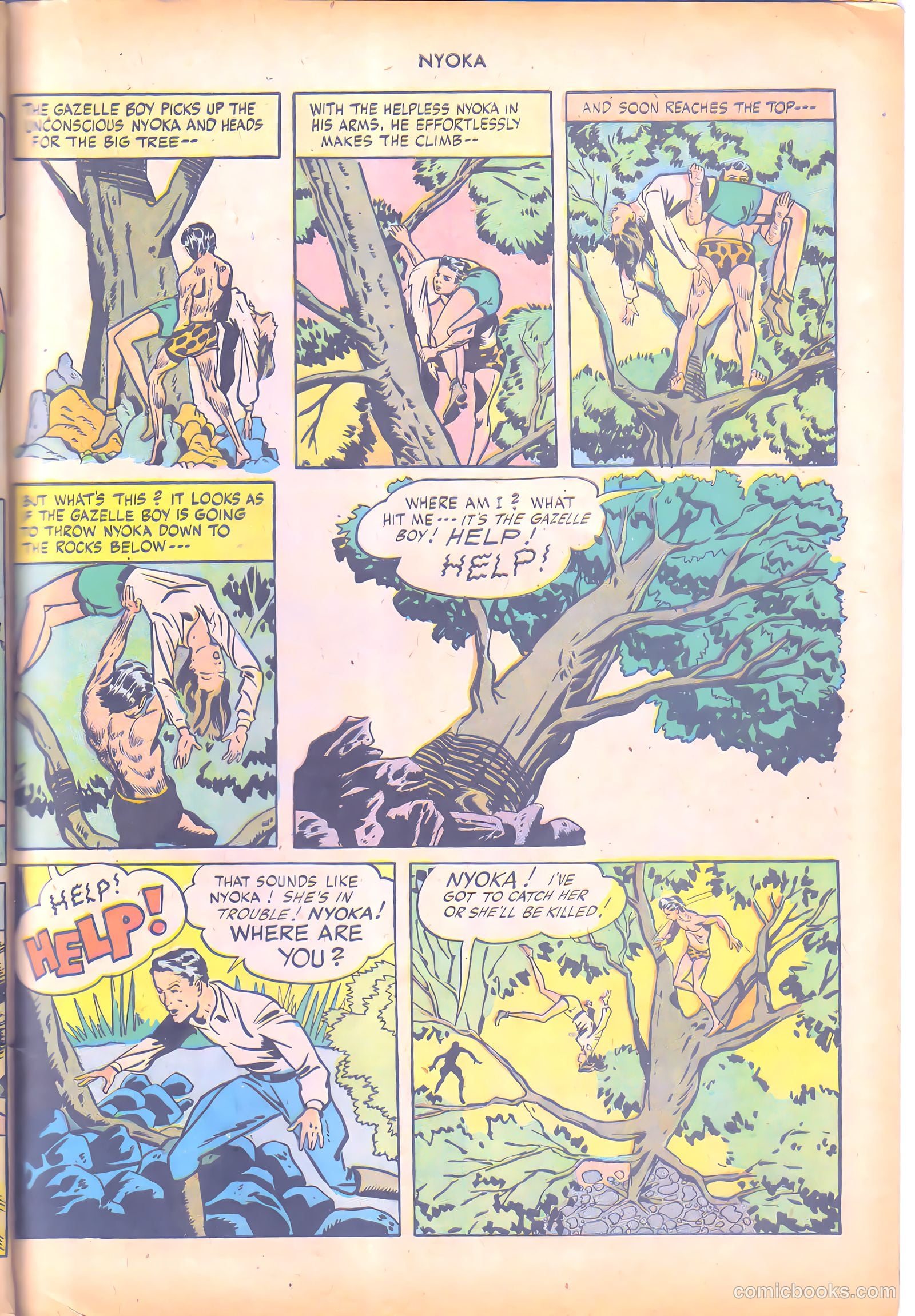 Nyoka the Jungle Girl #7 (1947, L. Miller & Son) — page 39 of 52