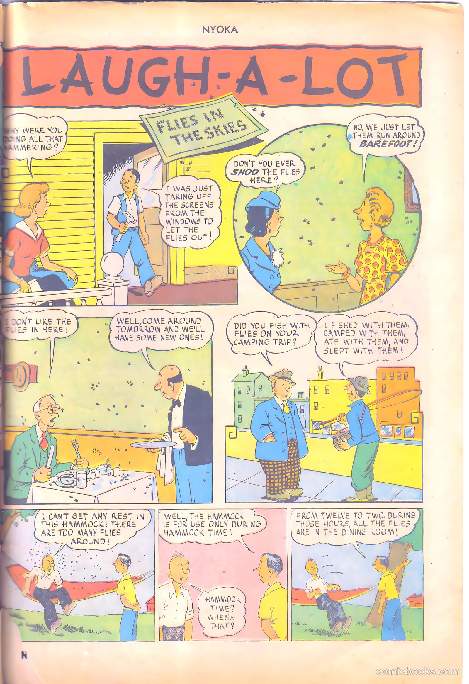 Nyoka the Jungle Girl #7 (1947, L. Miller & Son) — page 49 of 52