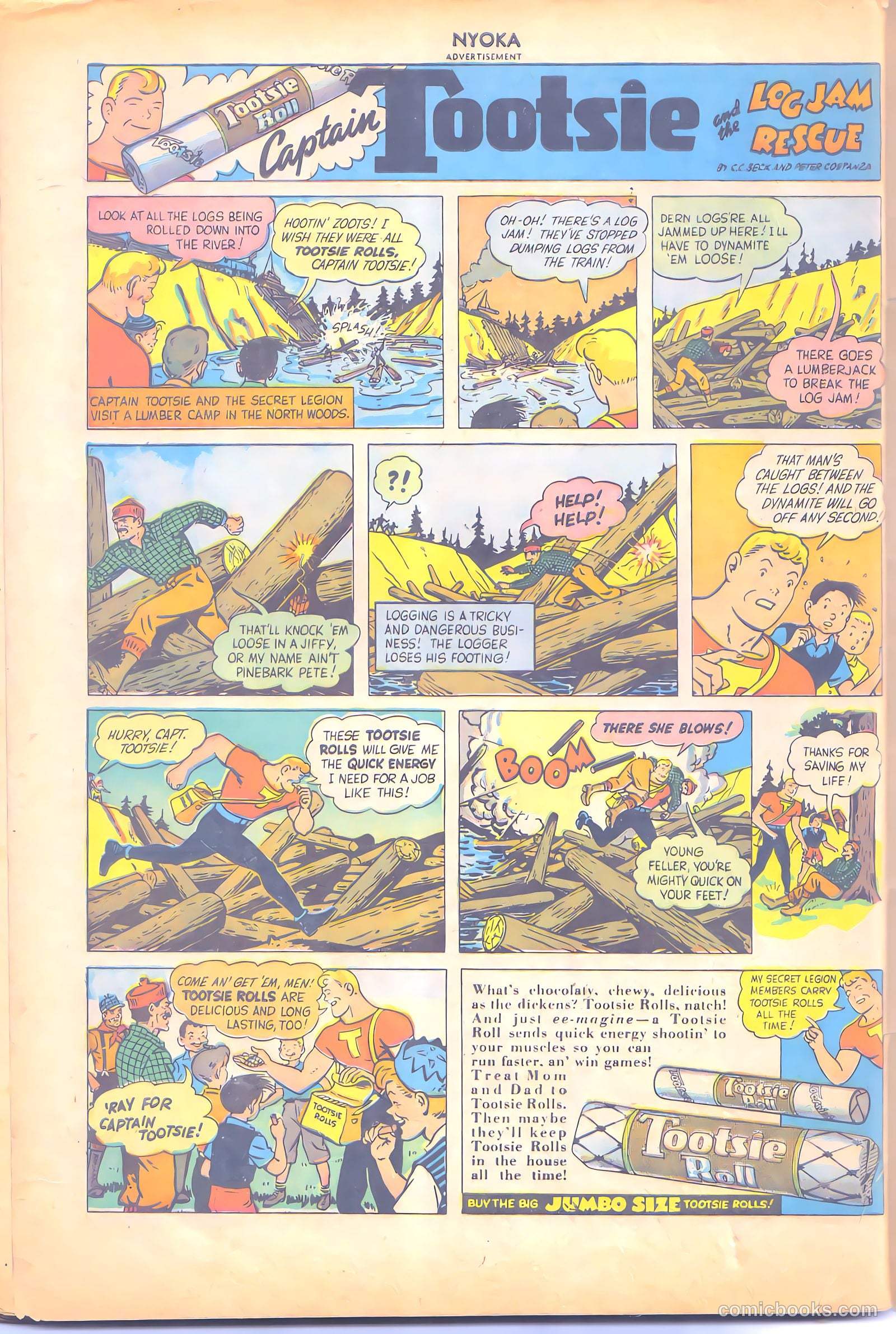Nyoka the Jungle Girl #7 (1947, L. Miller & Son) — page 50 of 52