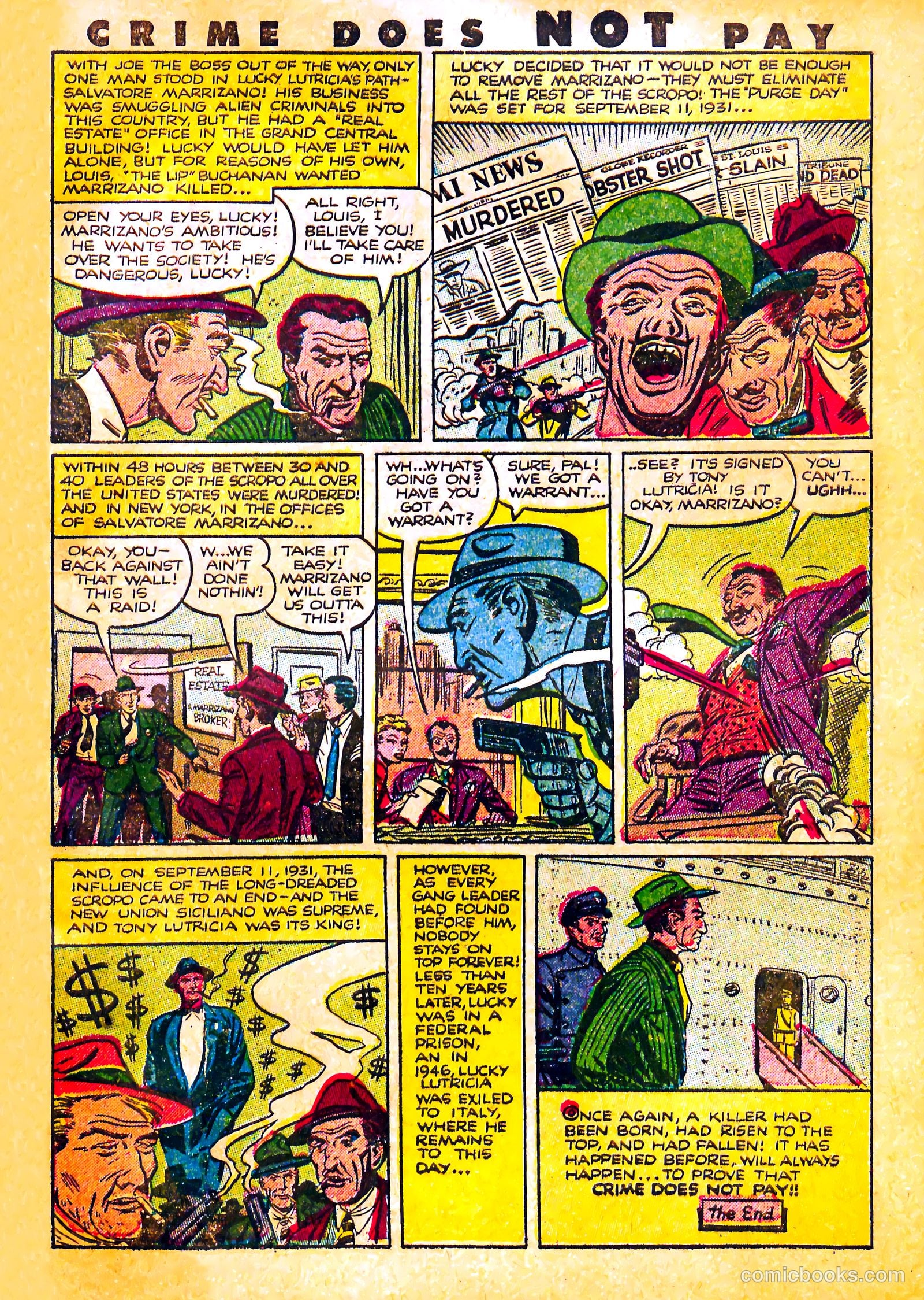 Crime Does Not Pay #Annual (1953, Lev Gleason Publications, Inc.) — page 9 of 98