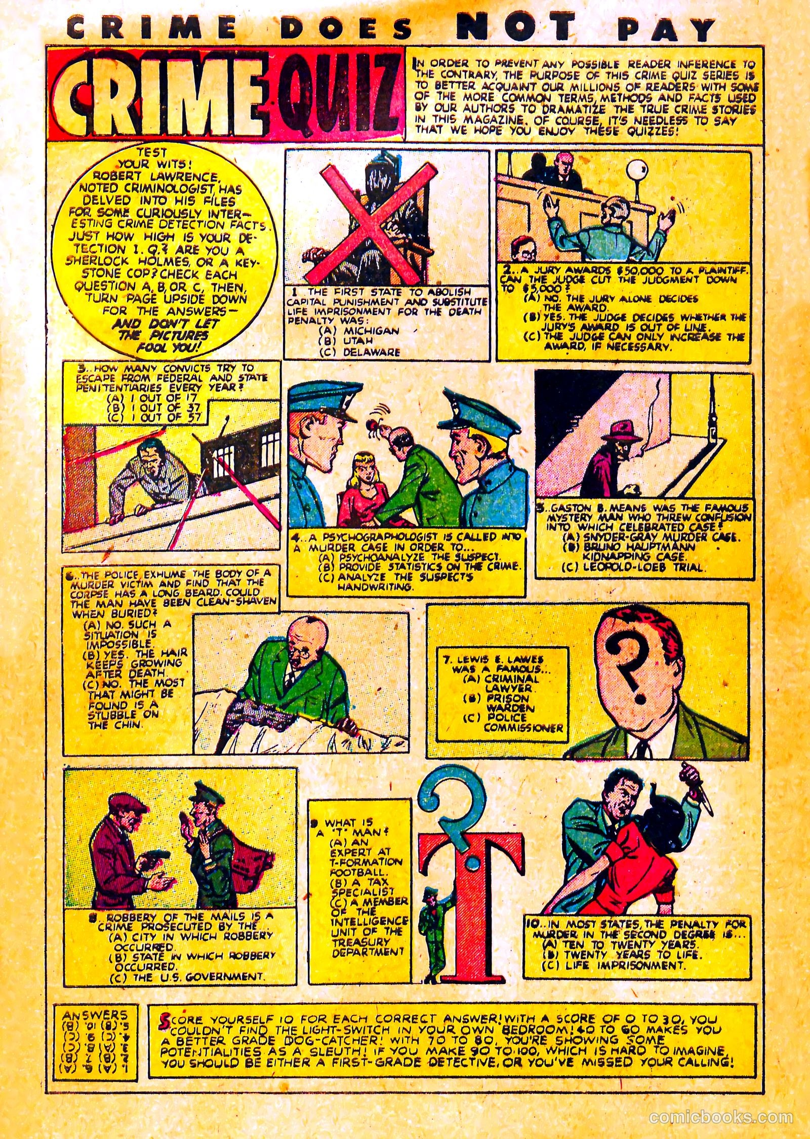 Crime Does Not Pay #Annual (1953, Lev Gleason Publications, Inc.) — page 48 of 98