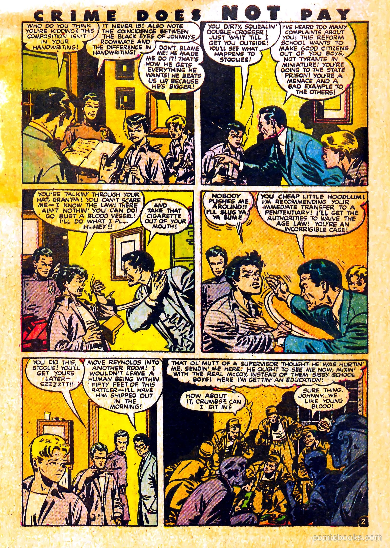 Crime Does Not Pay #Annual (1953, Lev Gleason Publications, Inc.) — page 50 of 98