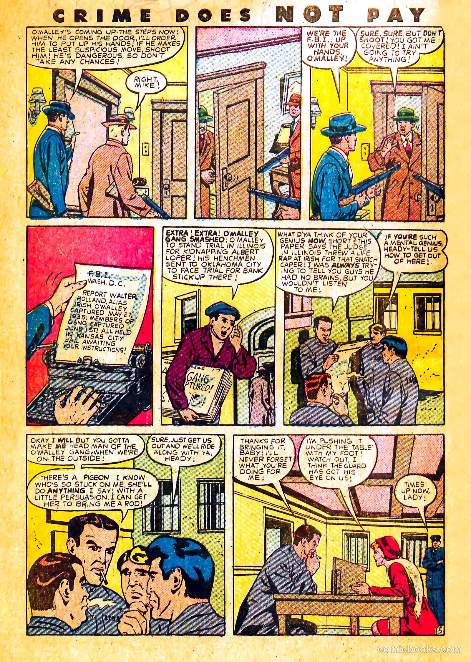 Crime Does Not Pay #Annual (1953, Lev Gleason Publications, Inc.) — page 92 of 98
