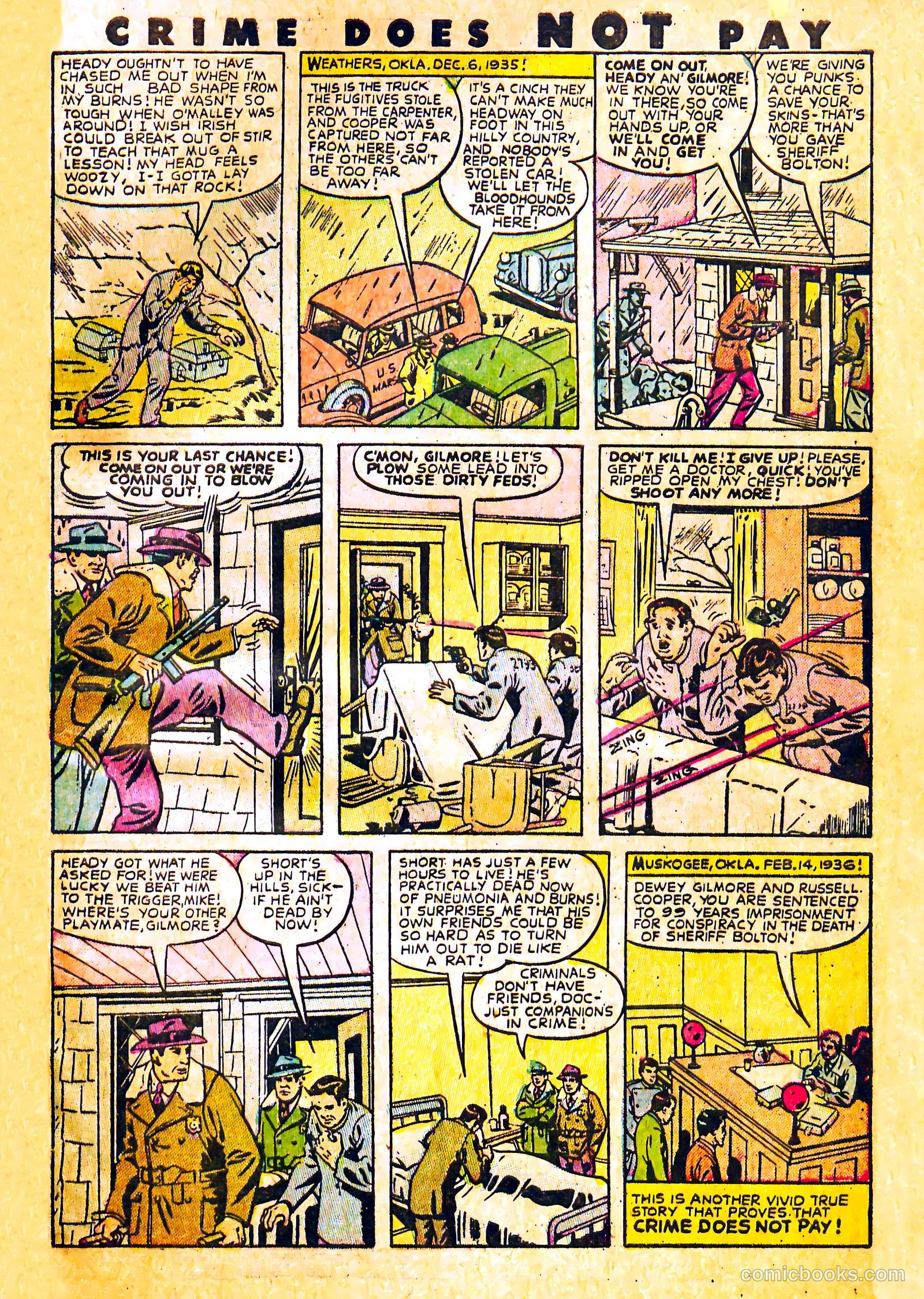Crime Does Not Pay #Annual (1953, Lev Gleason Publications, Inc.) — page 95 of 98