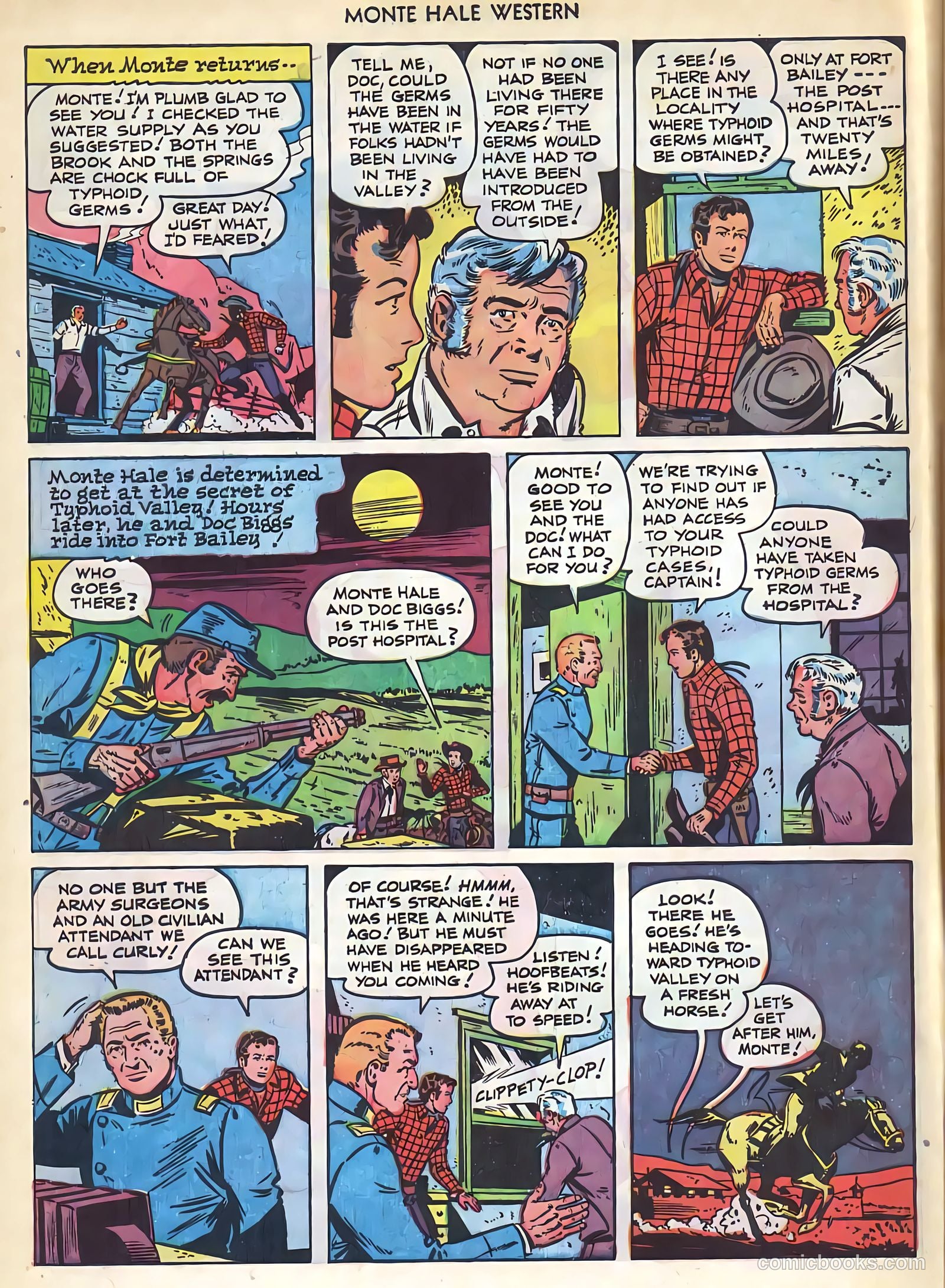 Monte Hale Western #74 (1952, L. Miller & Son) — page 5 of 33
