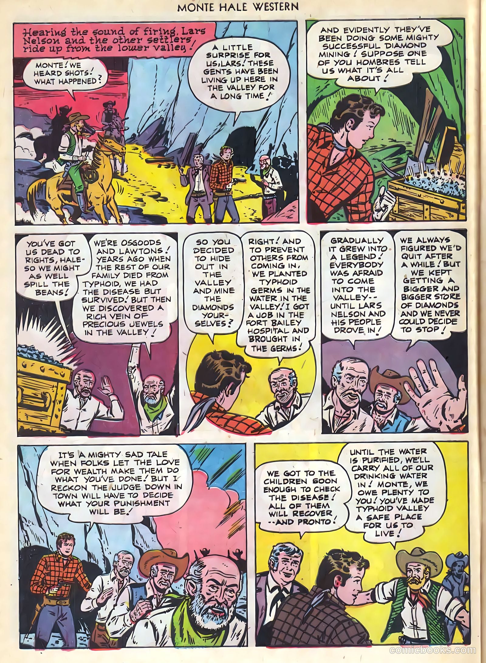 Monte Hale Western #74 (1952, L. Miller & Son) — page 7 of 33